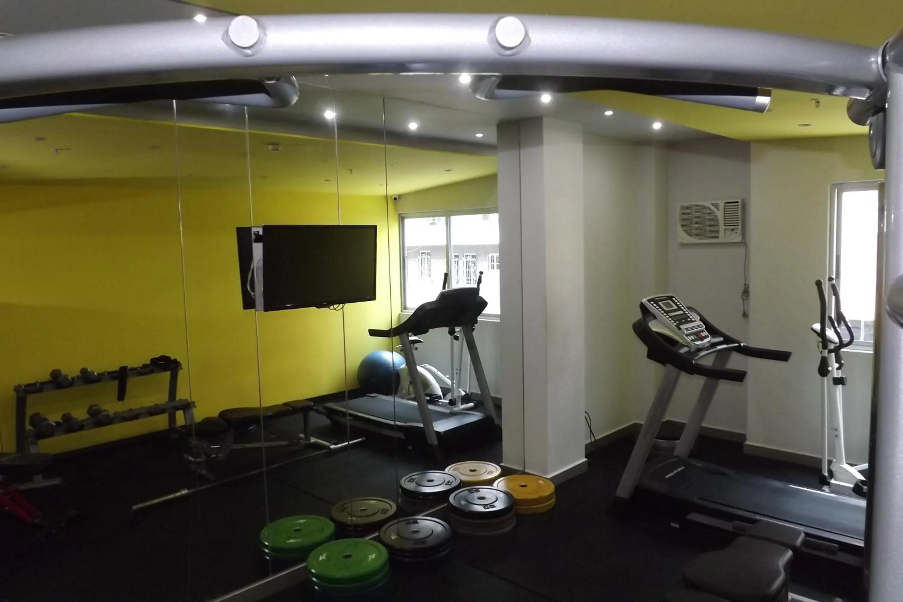 Fitness centre/facilities in Hotel Ojos Del Rio