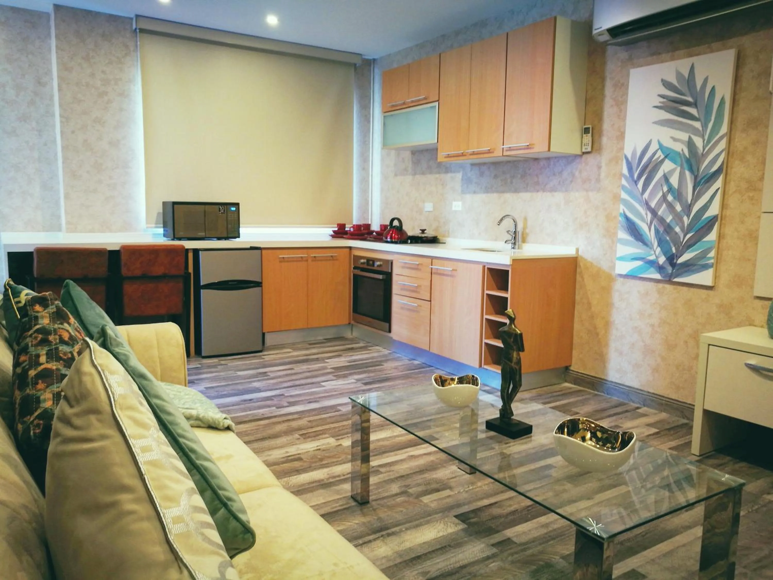 Kitchen or kitchenette in Hotel Ojos Del Rio