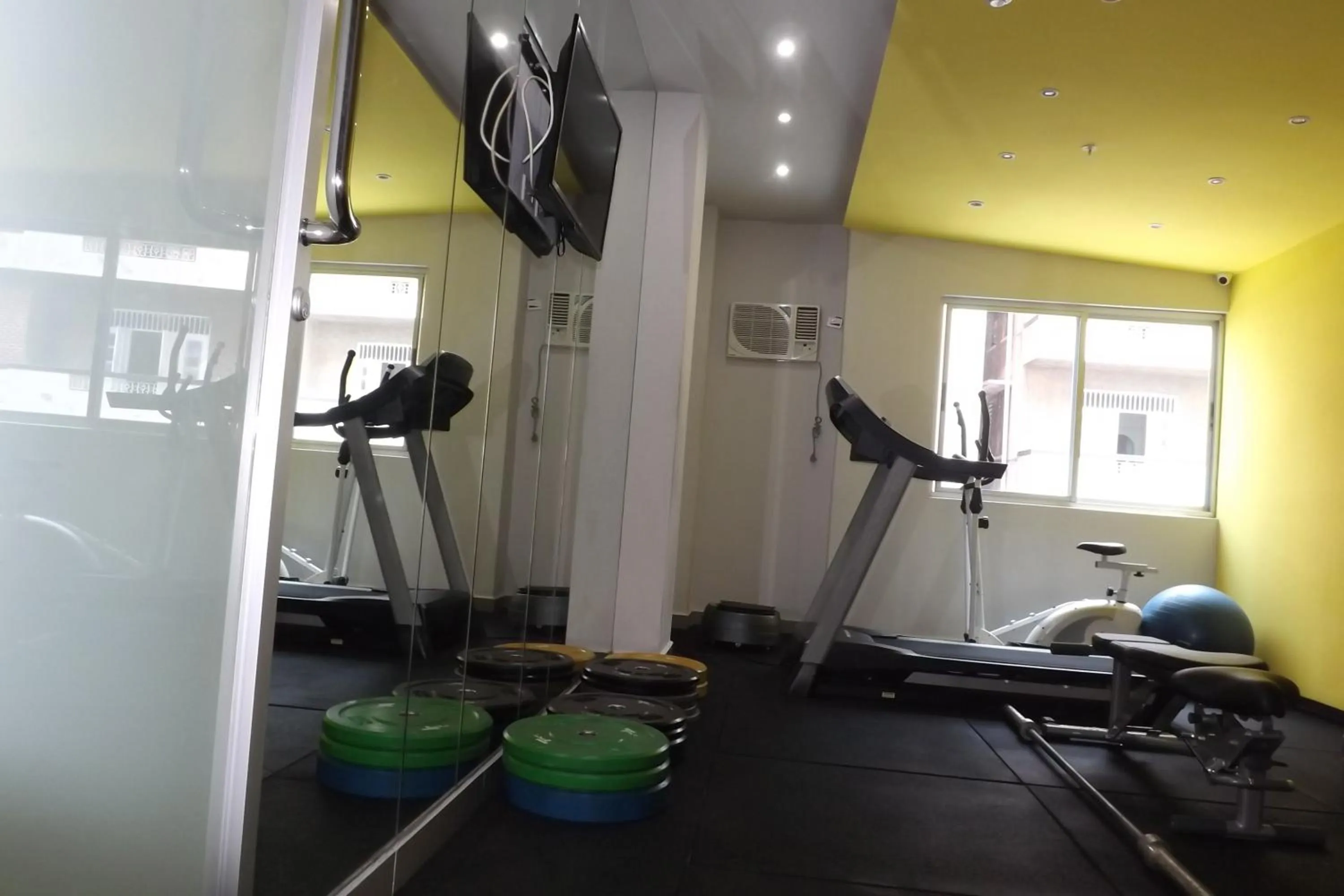 Fitness centre/facilities in Hotel Ojos Del Rio