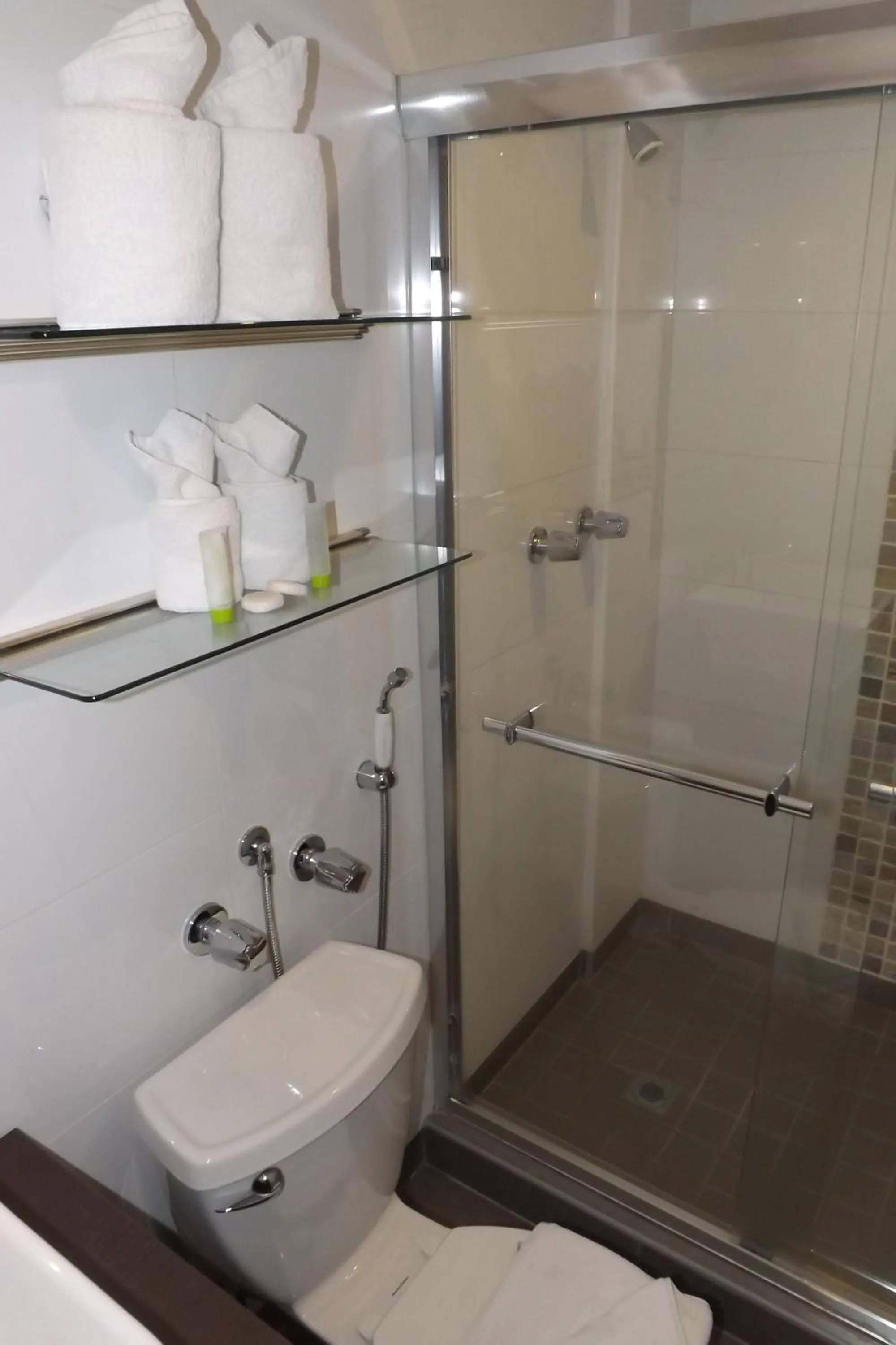 Bathroom in Hotel Ojos Del Rio