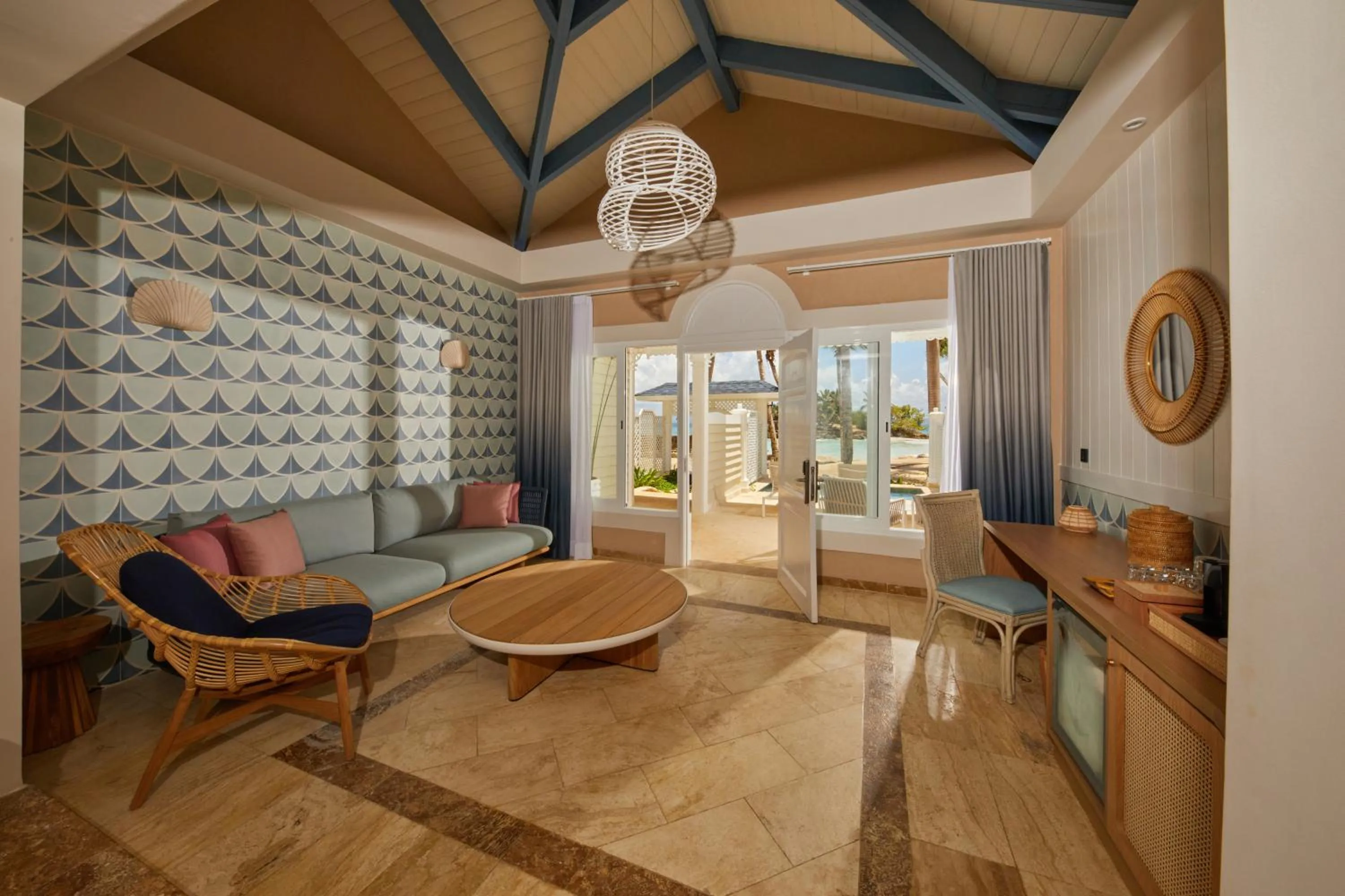 Living room in Cayo Levantado Resort - All Inclusive