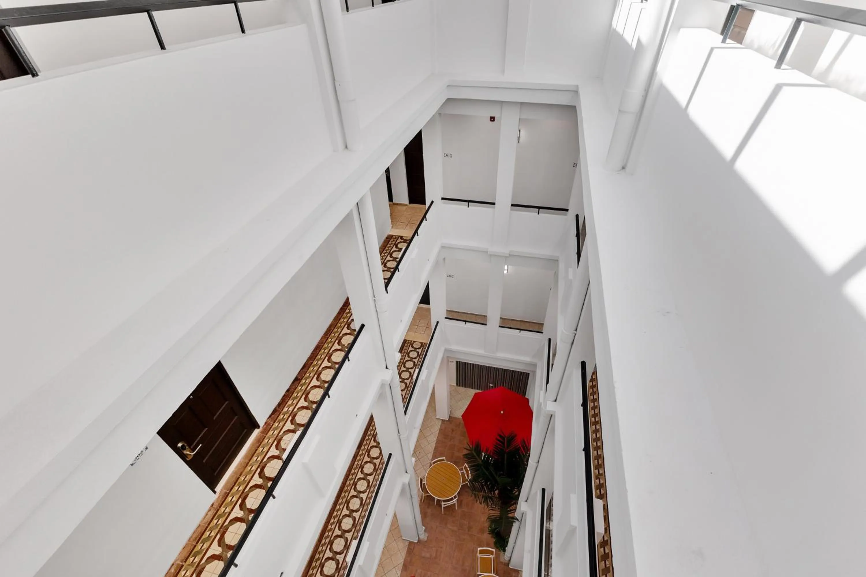 Patio in Armas Hotel