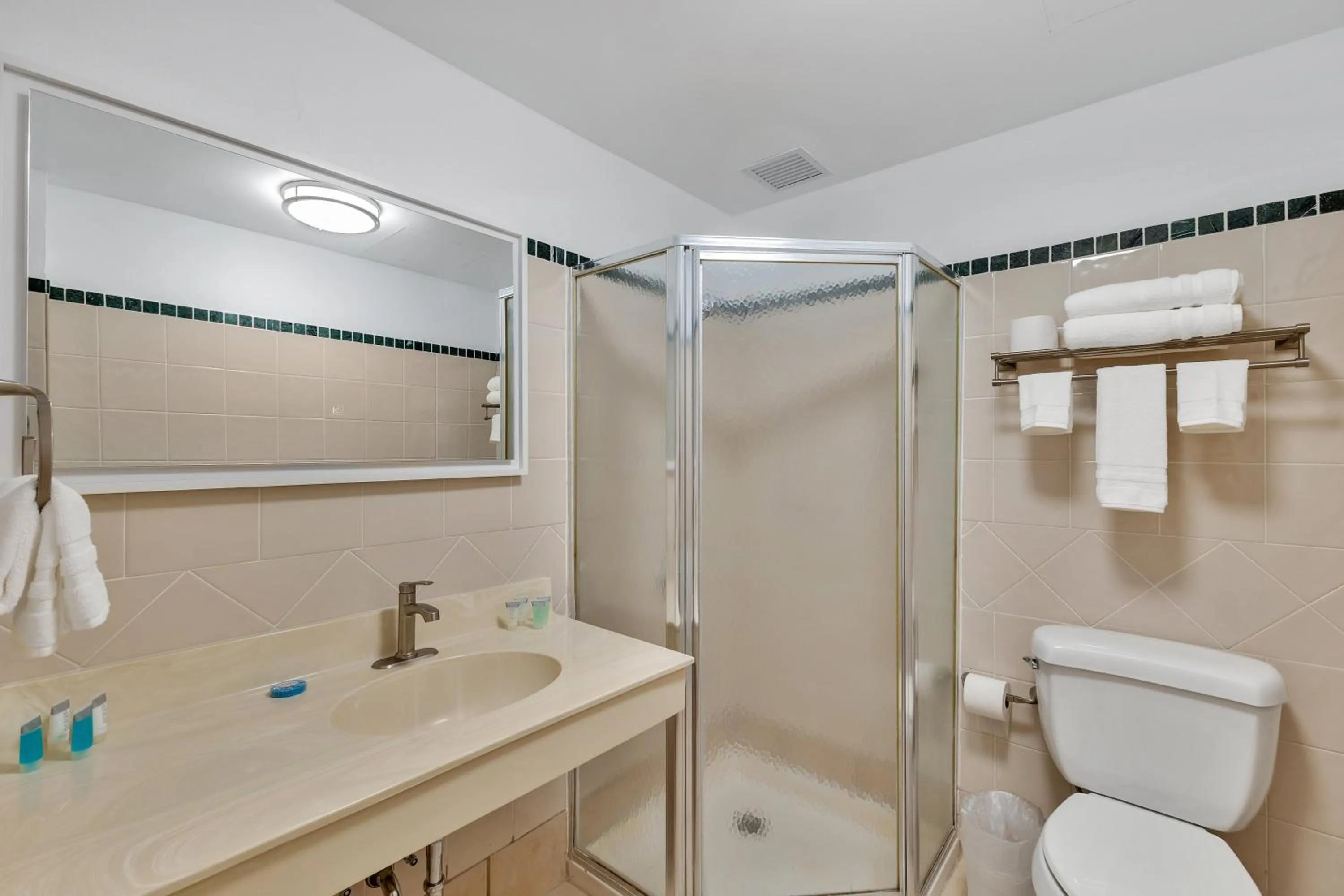 Shower in Armas Hotel