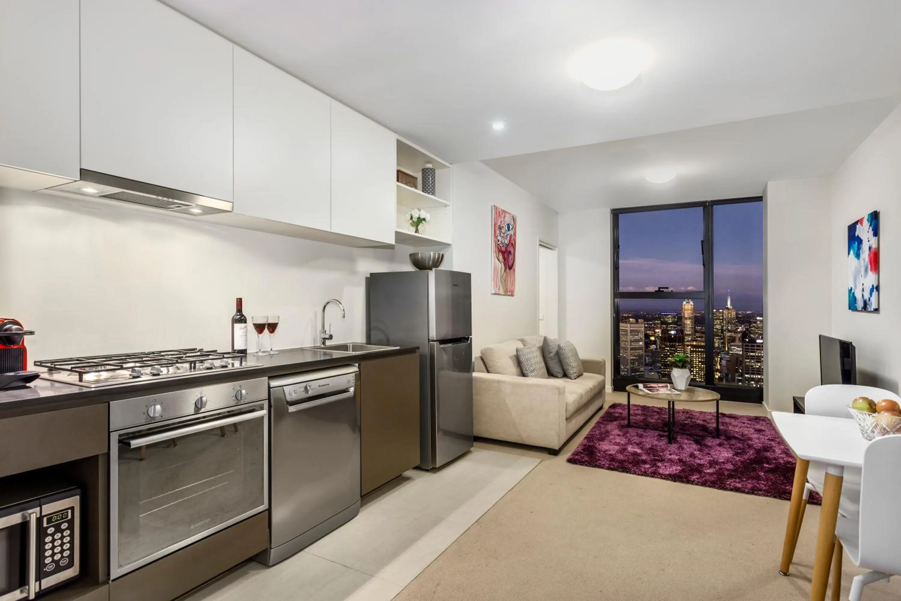Kitchen/Kitchenette in Winston Apartments