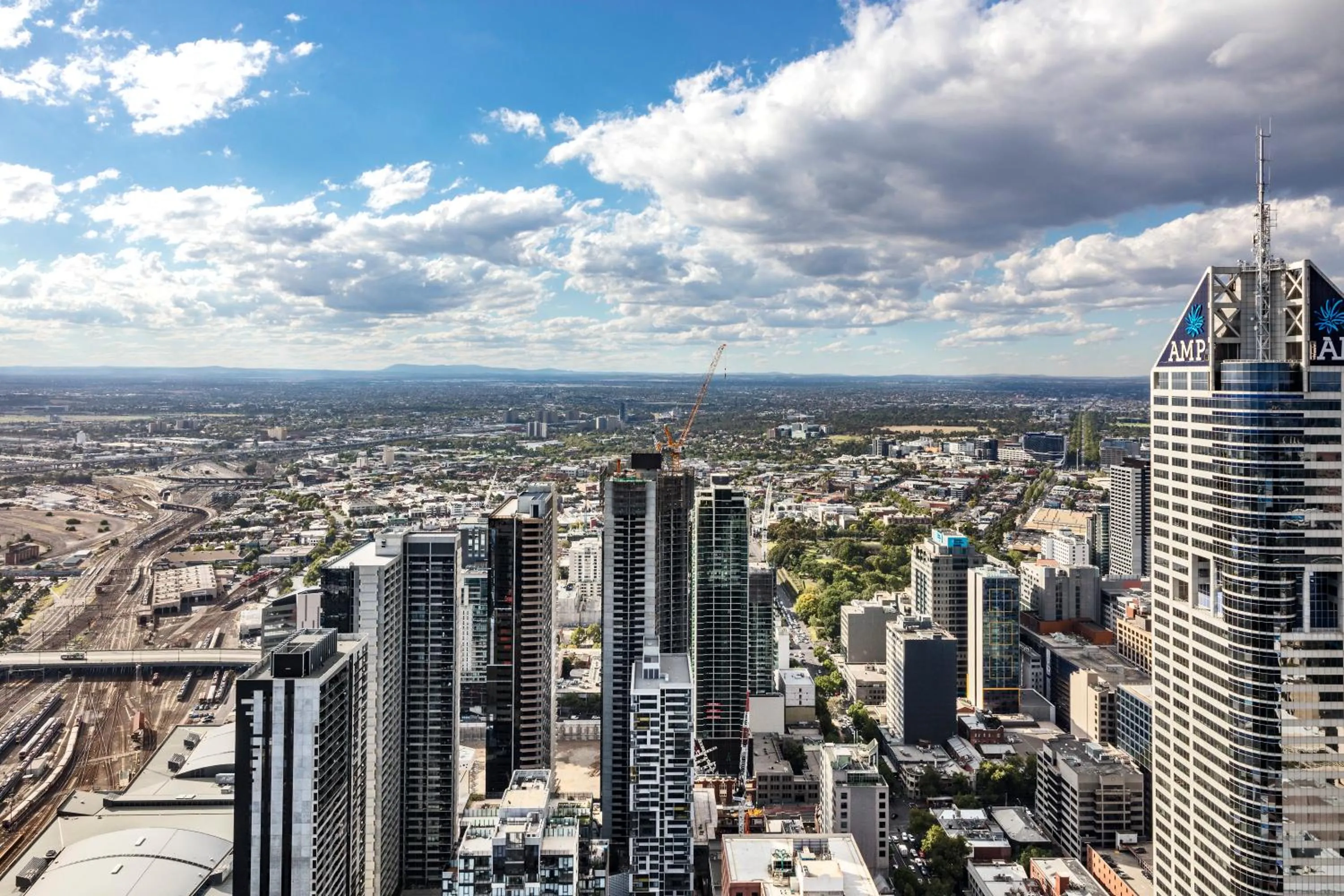 City view in Winston Apartments