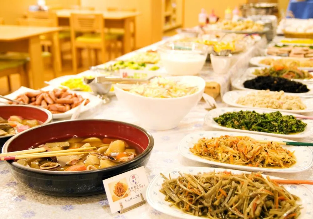 Breakfast in Wakkanai Grand Hotel