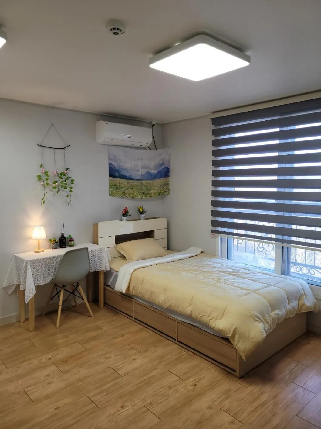 Bed in Incheon Intl Airport ANN Guest House