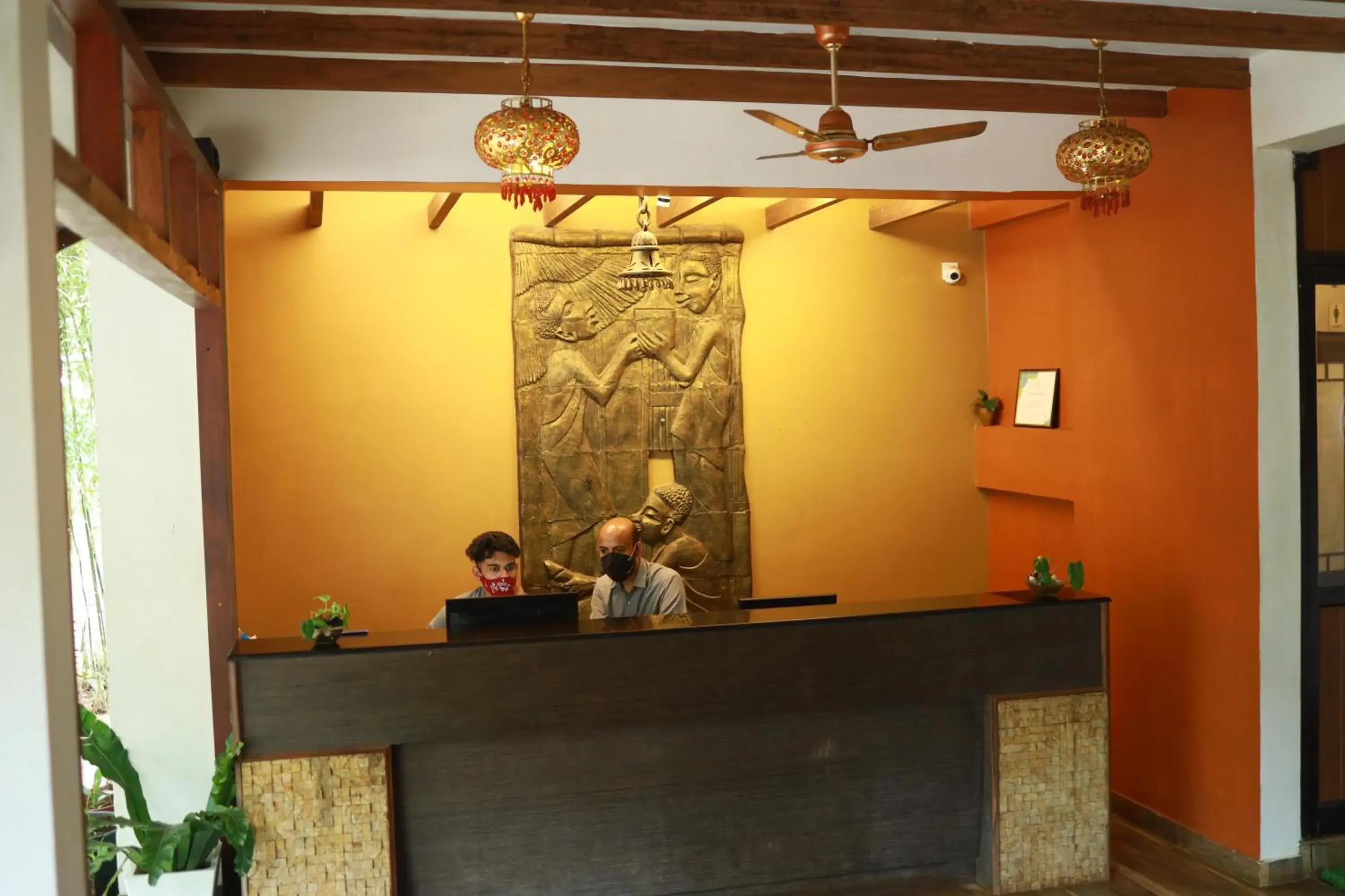 Lobby or reception in Lakkidi Village Resort Wayanad Lobby or reception in Lakkidi Village Resort Wayanad