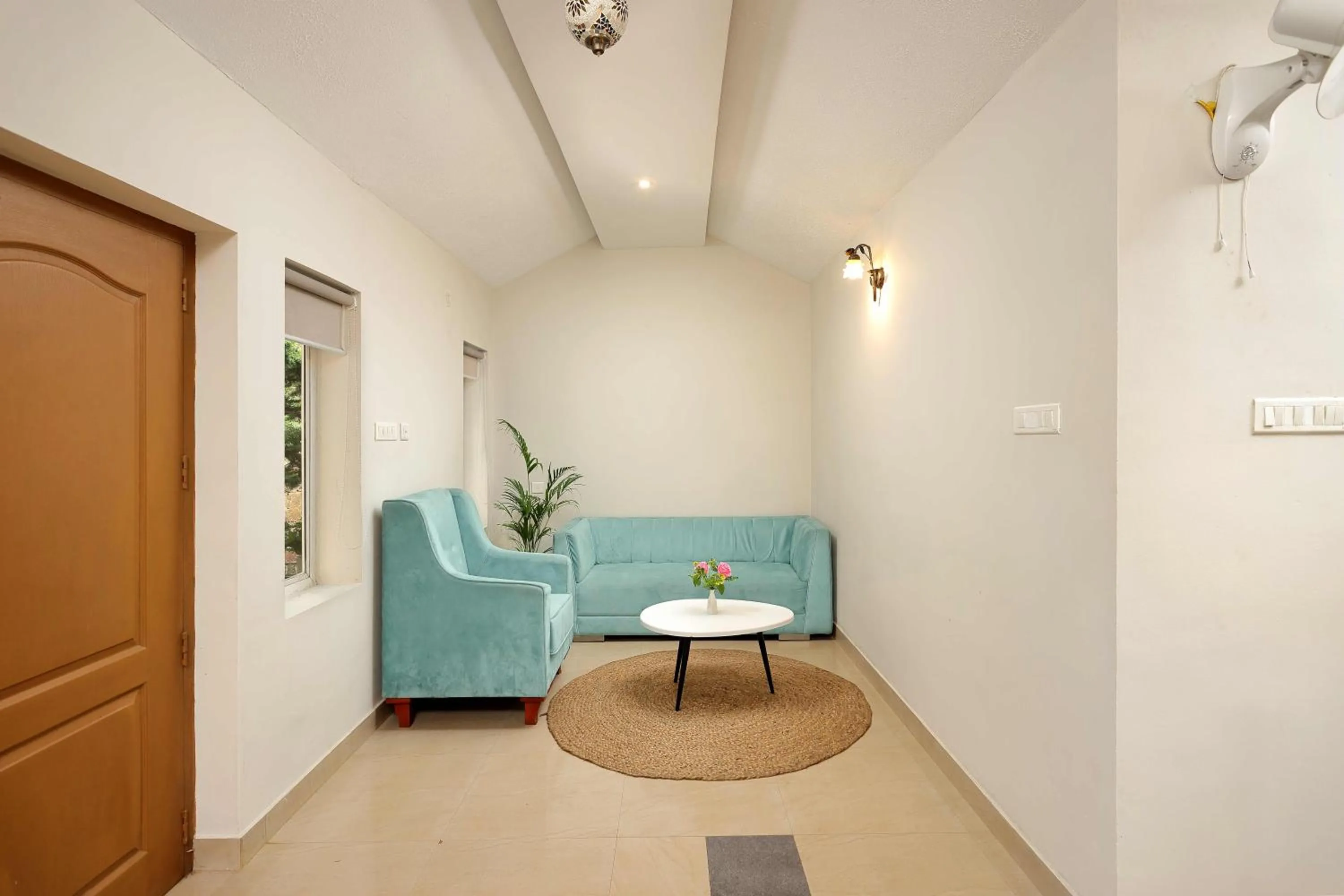 Living room in Lakkidi Village Resort Wayanad