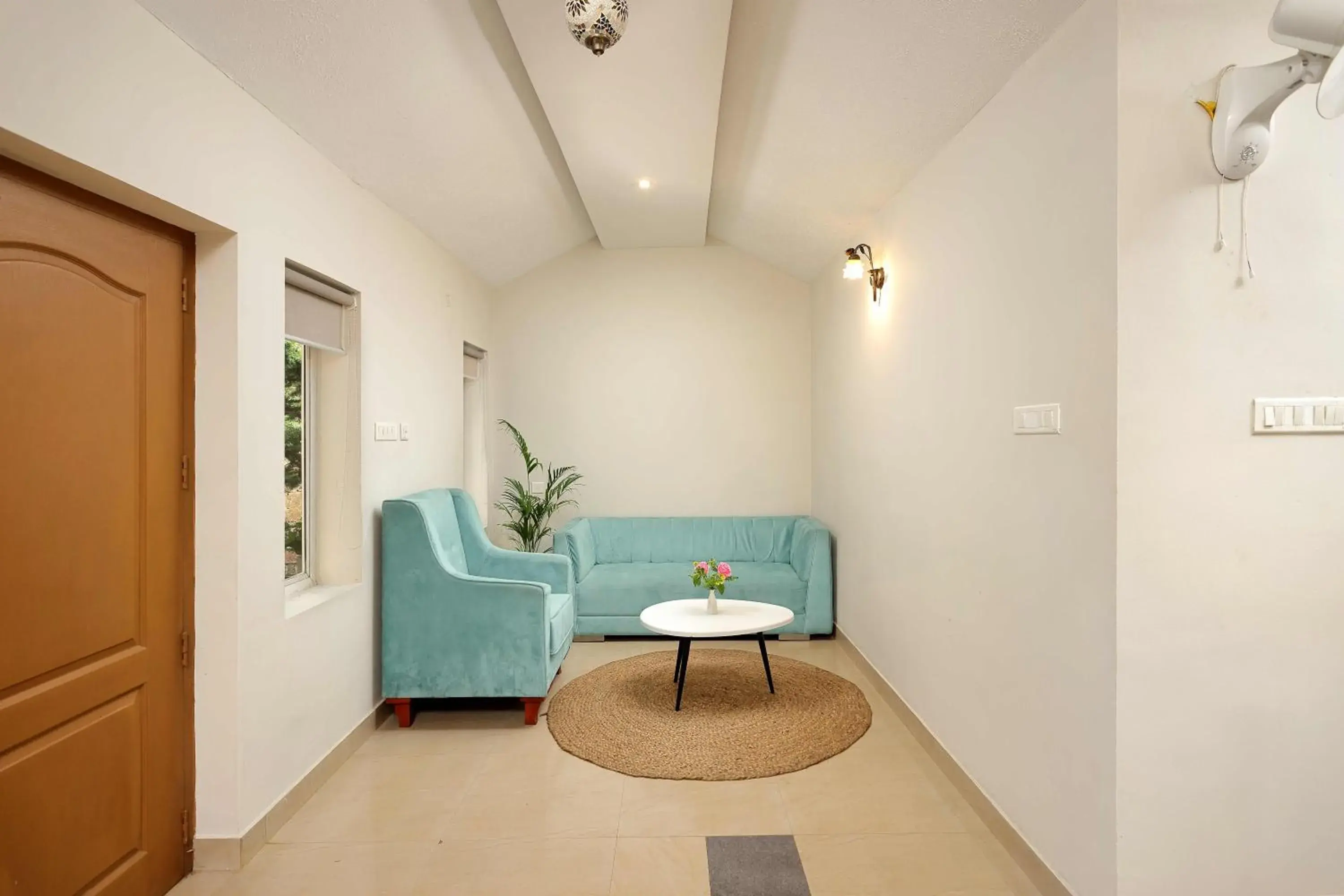 Living room in Lakkidi Village Resort Wayanad Living room in Lakkidi Village Resort Wayanad