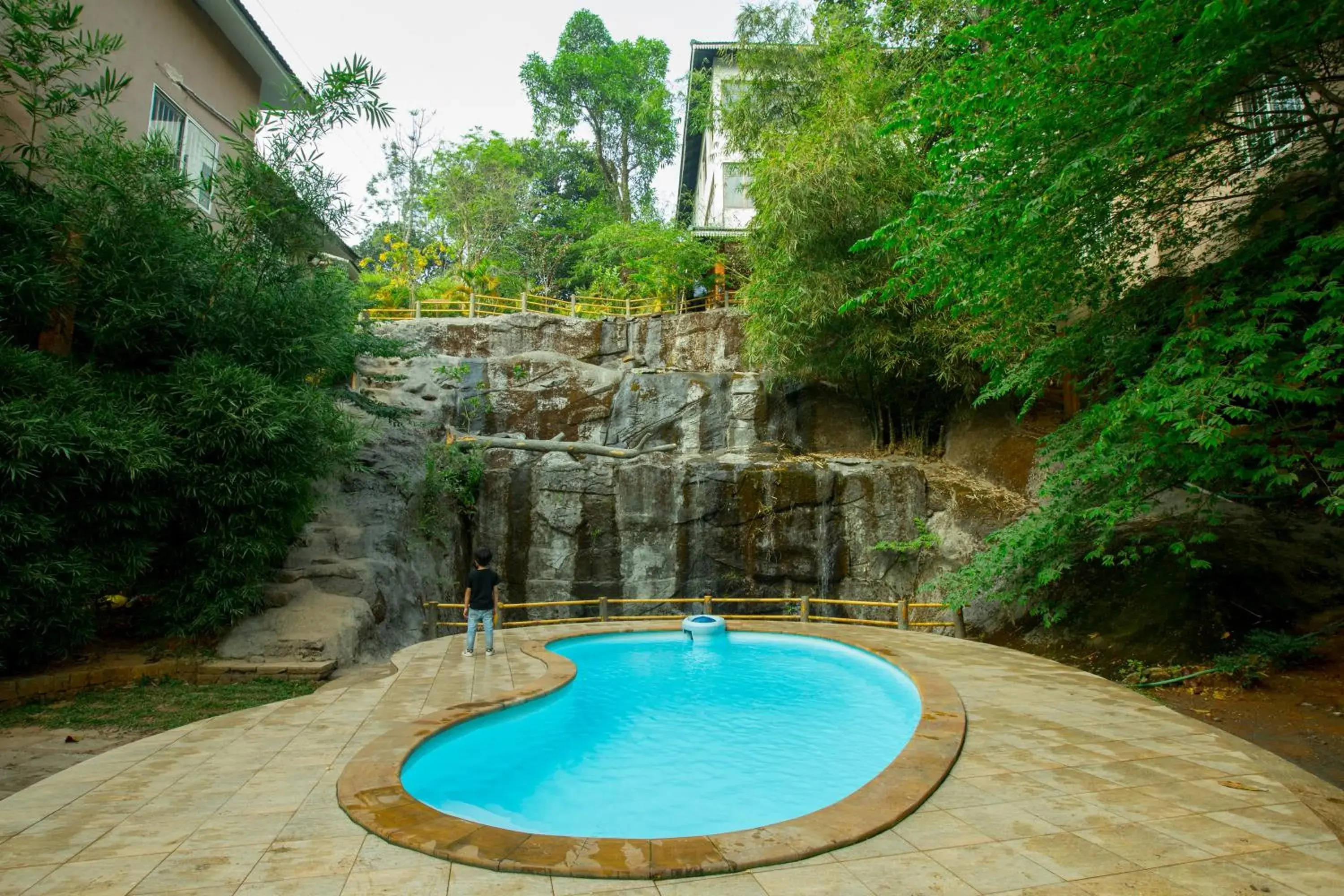 Pool view in Lakkidi Village Resort Wayanad Pool view in Lakkidi Village Resort Wayanad