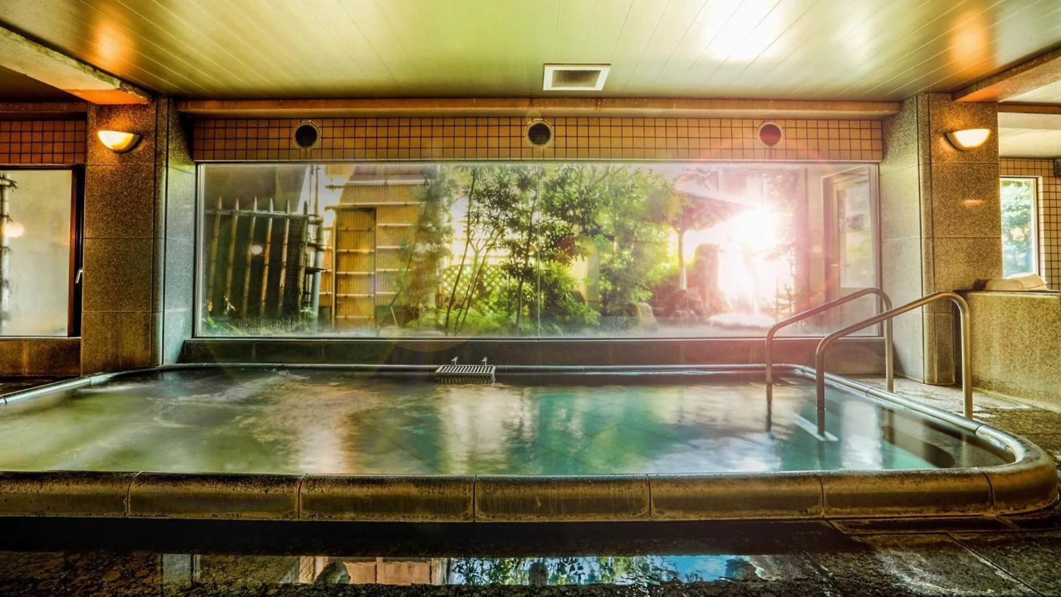 Hot Spring Bath in Nara Park Hotel