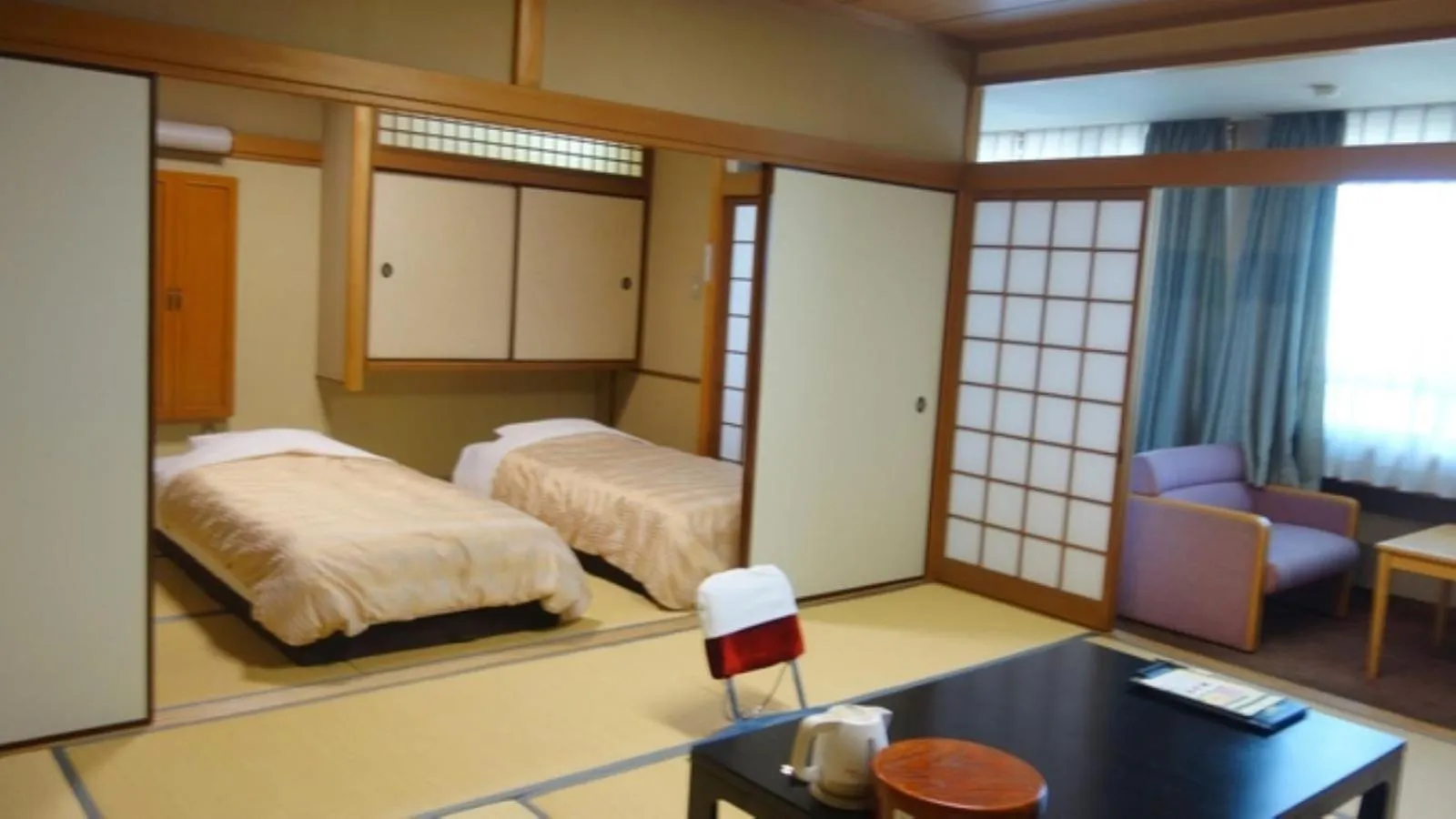 Photo of the whole room, Bed in Nara Park Hotel
