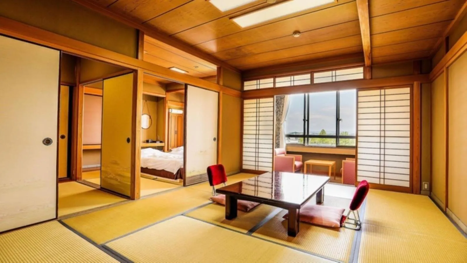Photo of the whole room, Bed in Nara Park Hotel