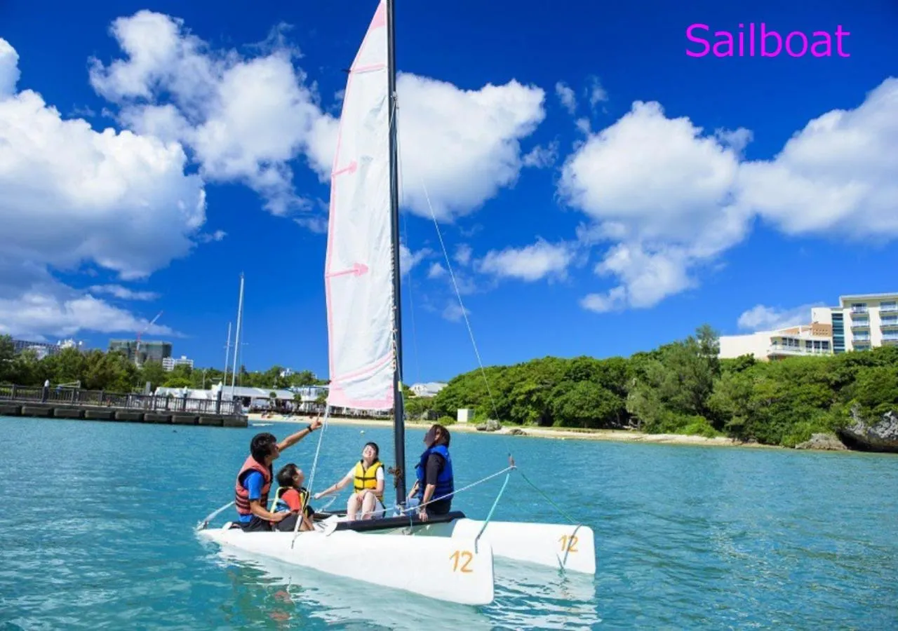 Windsurfing in Marine Piazza Okinawa