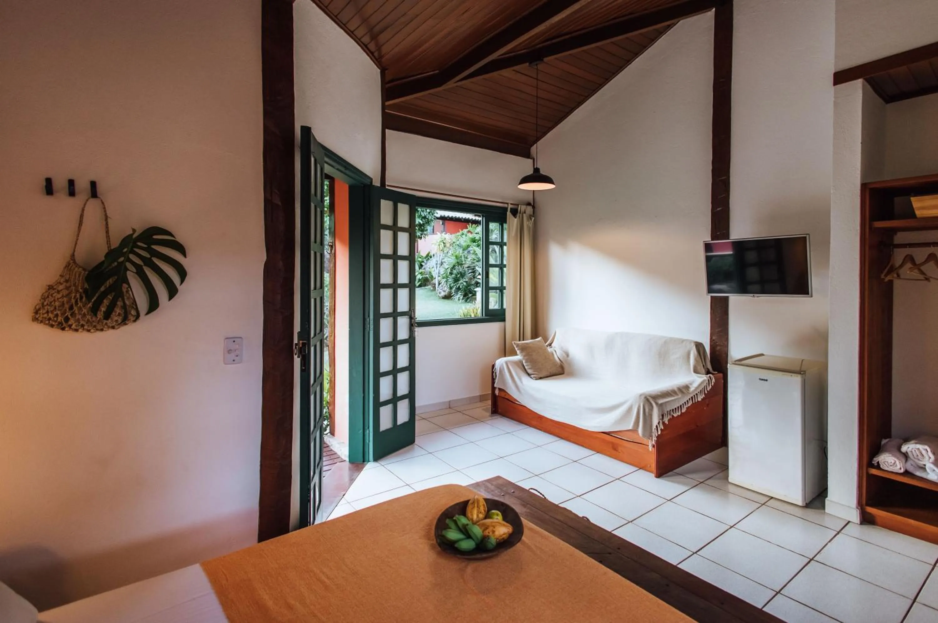 Bed in Pousada Vila das Pedras