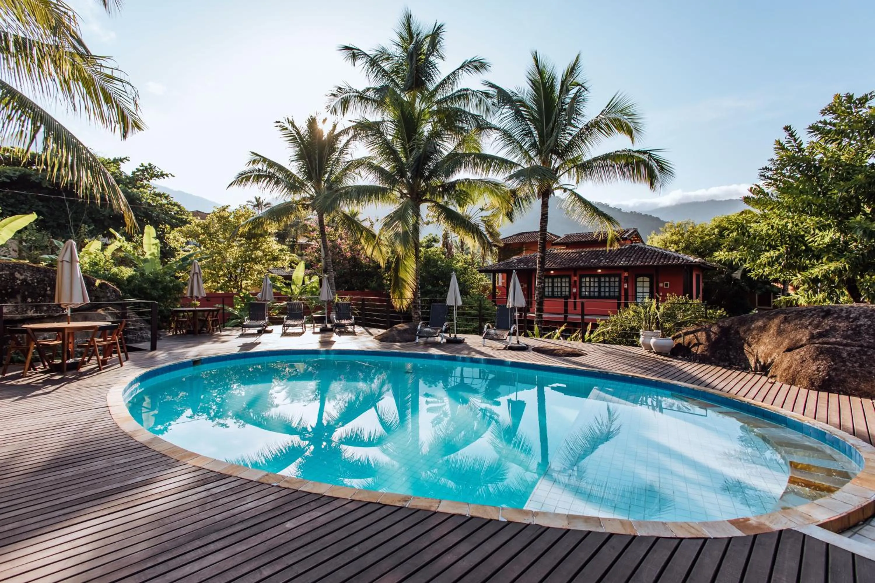 Swimming pool in Pousada Vila das Pedras
