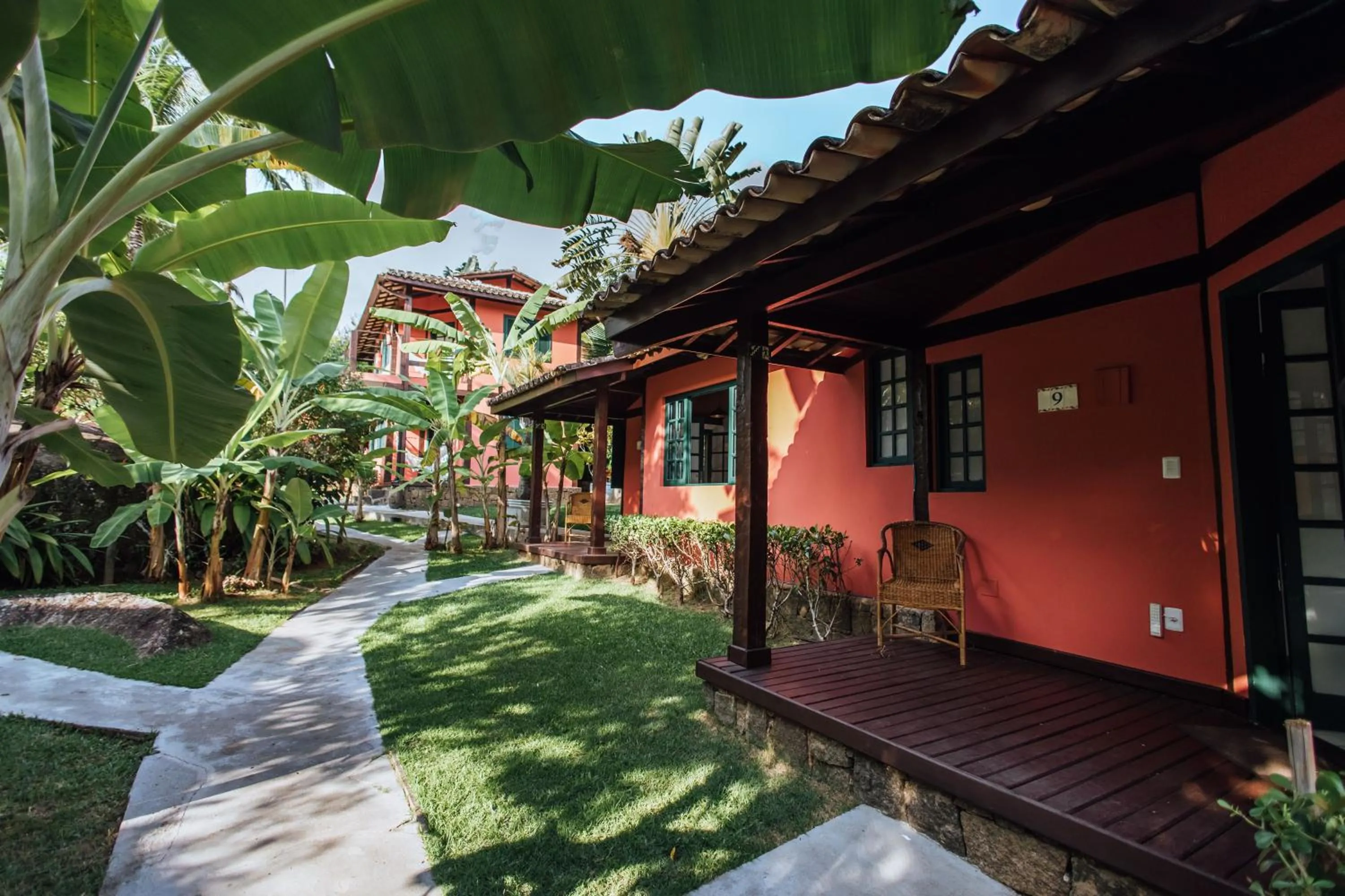 Garden in Pousada Vila das Pedras
