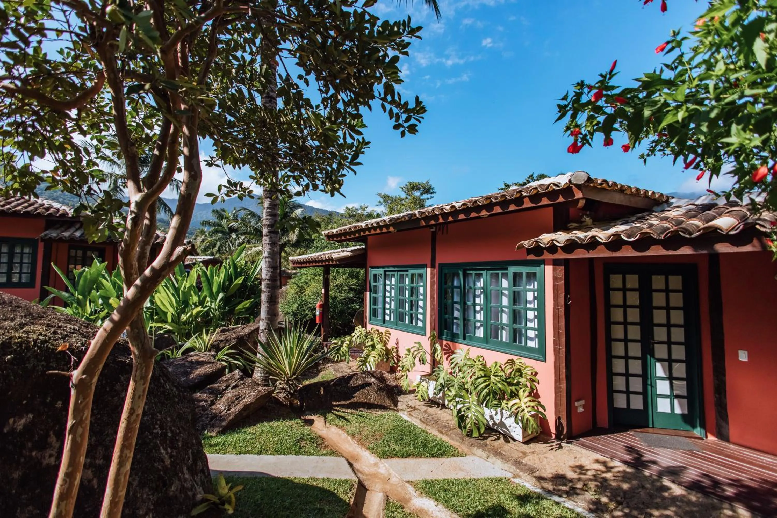 Garden in Pousada Vila das Pedras
