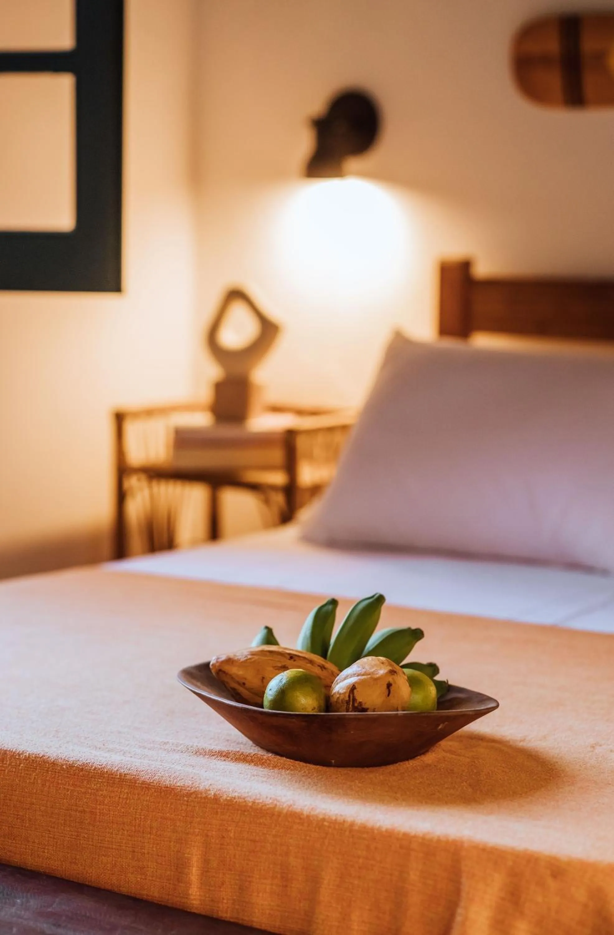 Bed in Pousada Vila das Pedras