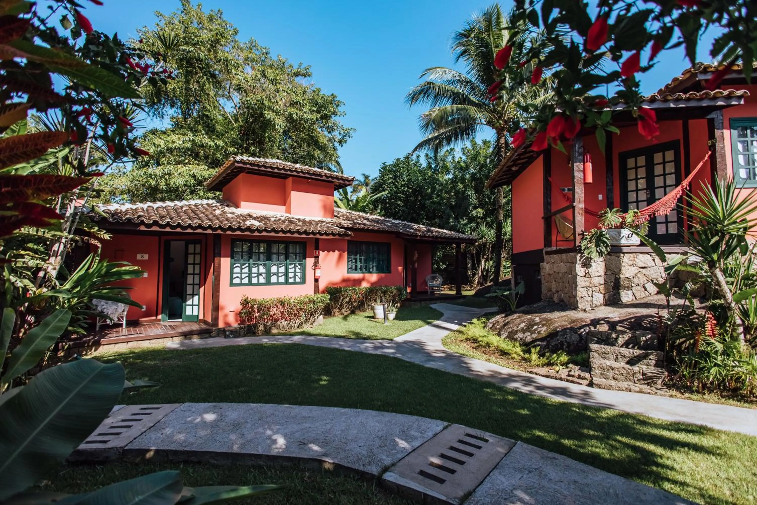 Garden in Pousada Vila das Pedras
