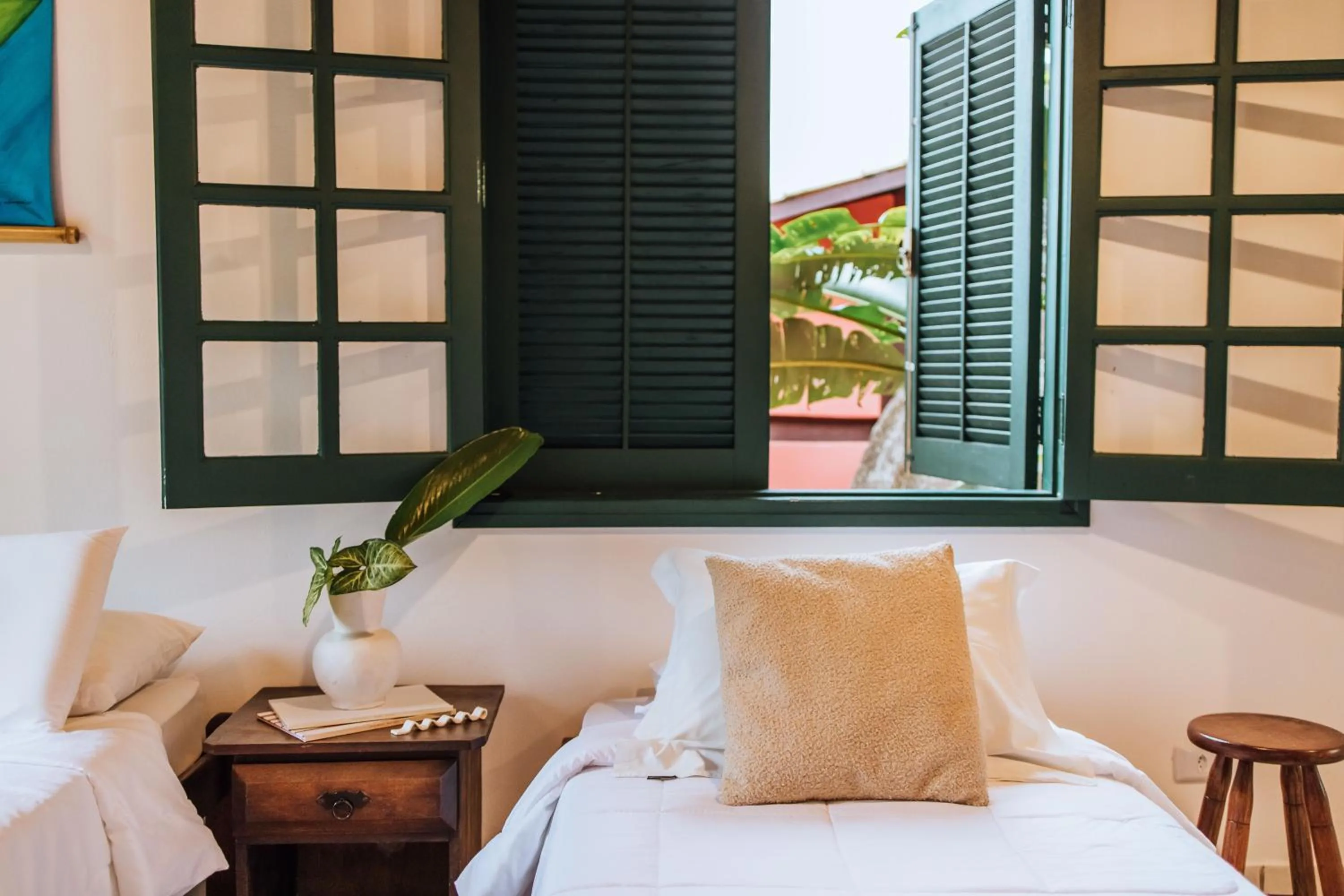 Bed in Pousada Vila das Pedras