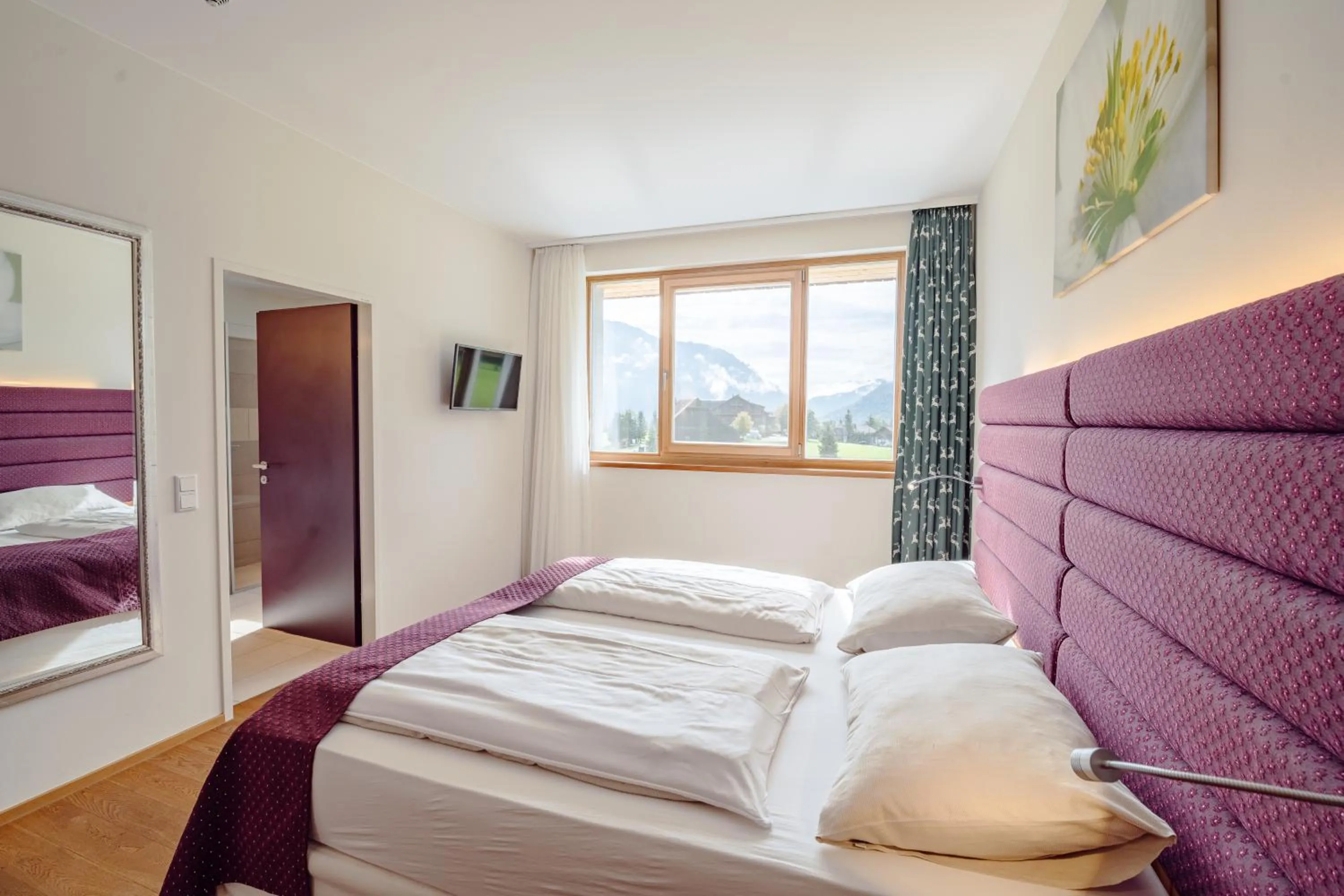 Bed in Narzissen Vital Resort Bad Aussee