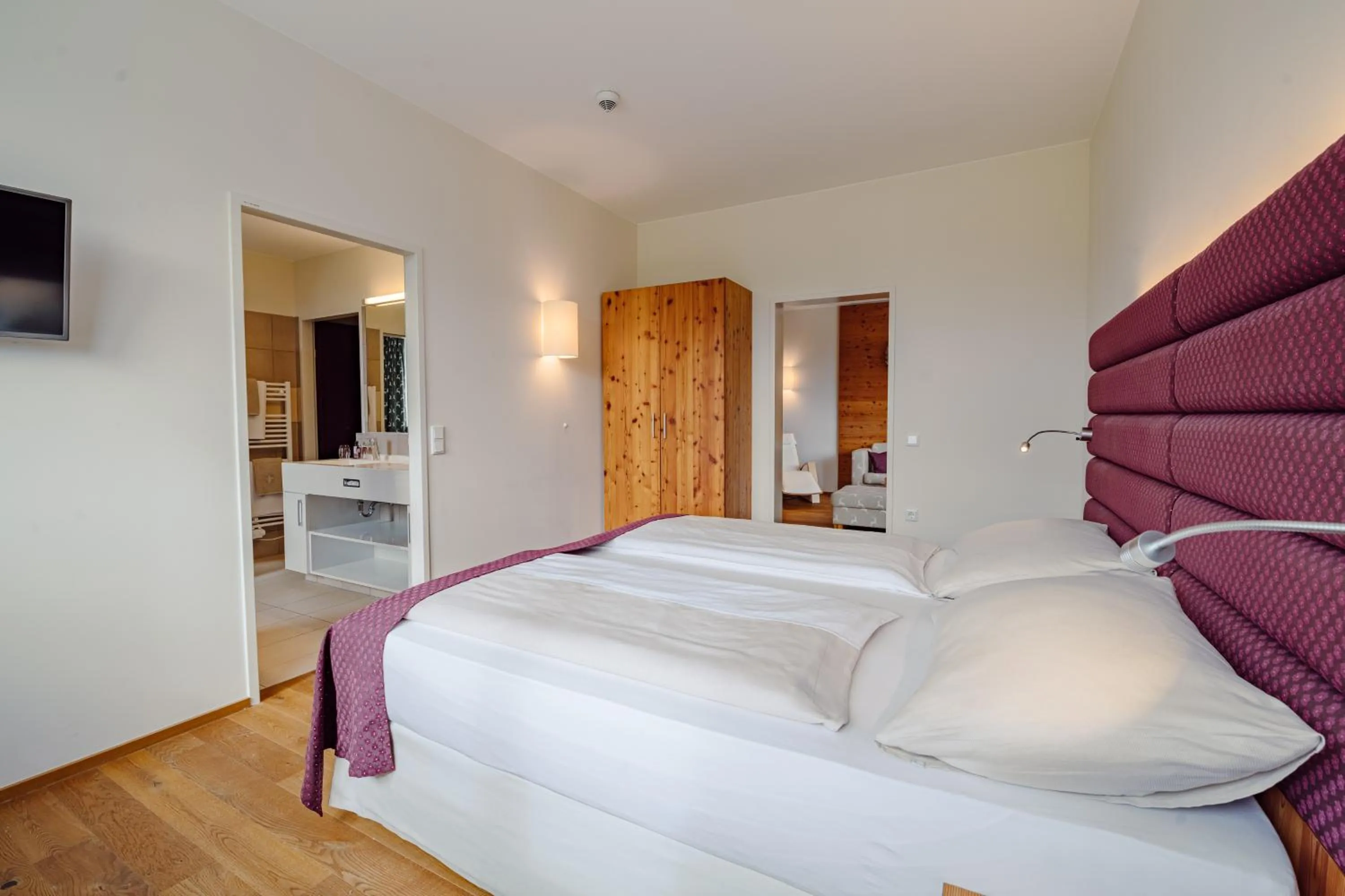 Bed in Narzissen Vital Resort Bad Aussee