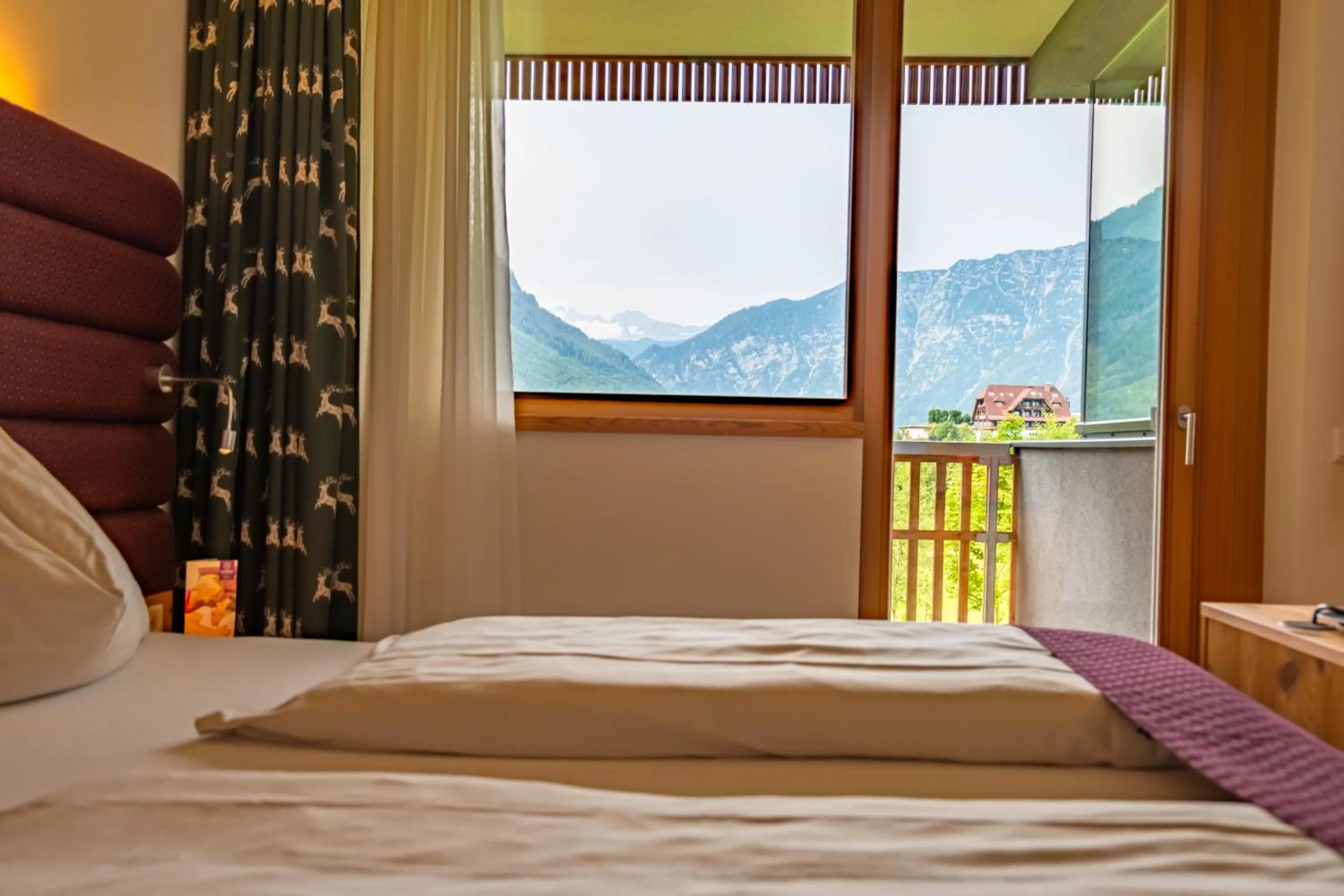 Bed in Narzissen Vital Resort Bad Aussee