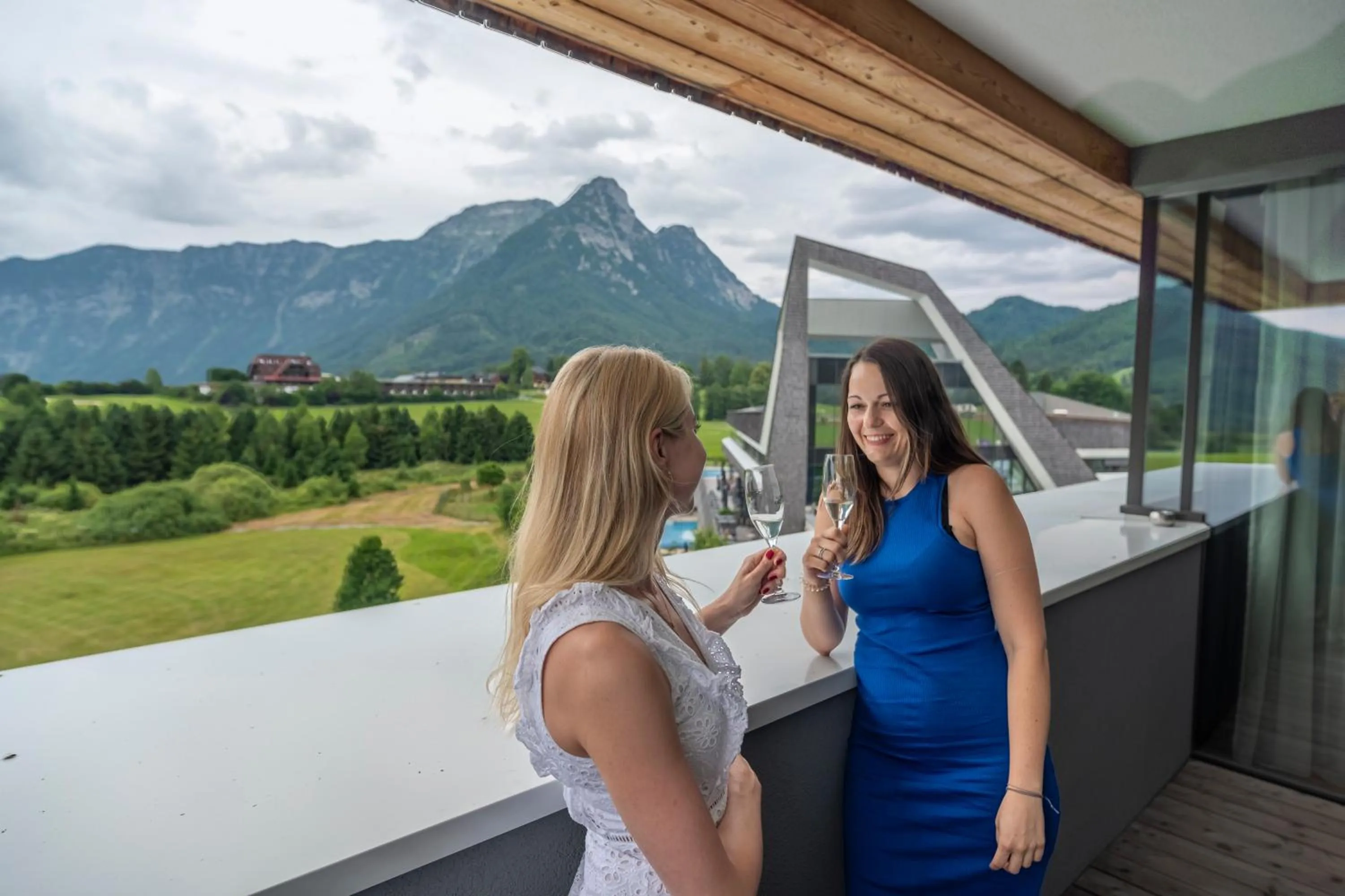Balcony/Terrace in Narzissen Vital Resort Bad Aussee