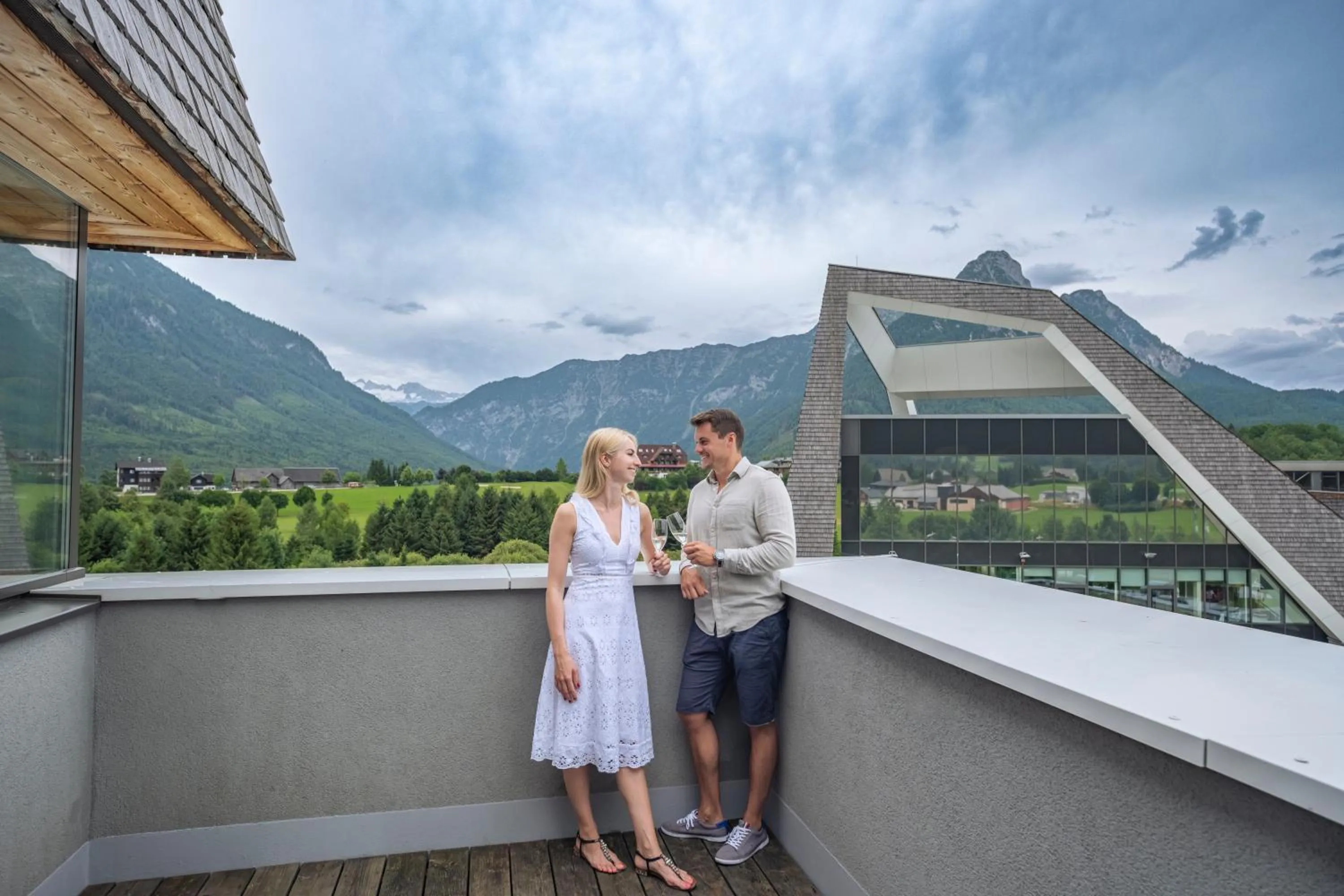 Balcony/Terrace in Narzissen Vital Resort Bad Aussee