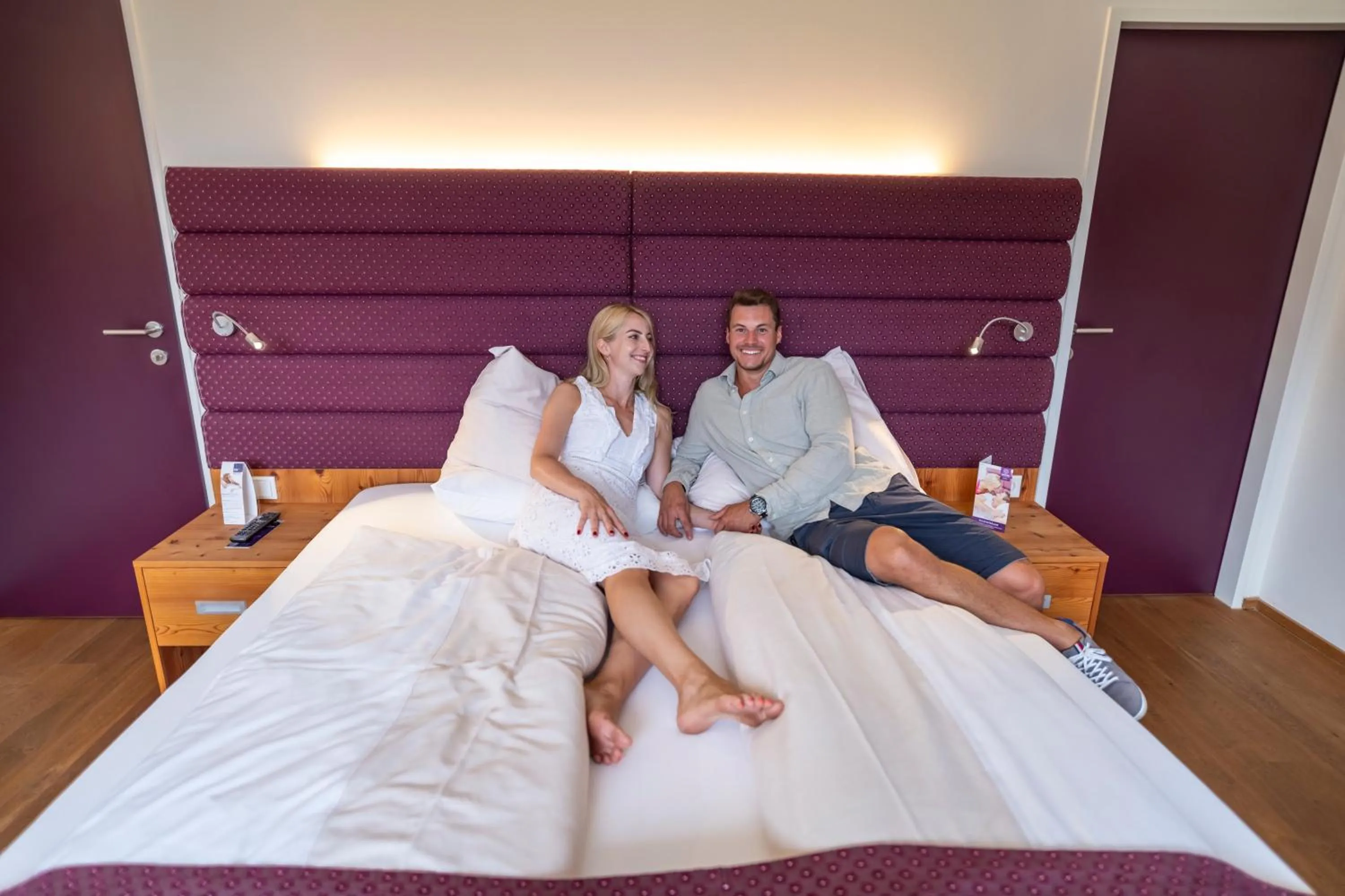 Bed in Narzissen Vital Resort Bad Aussee