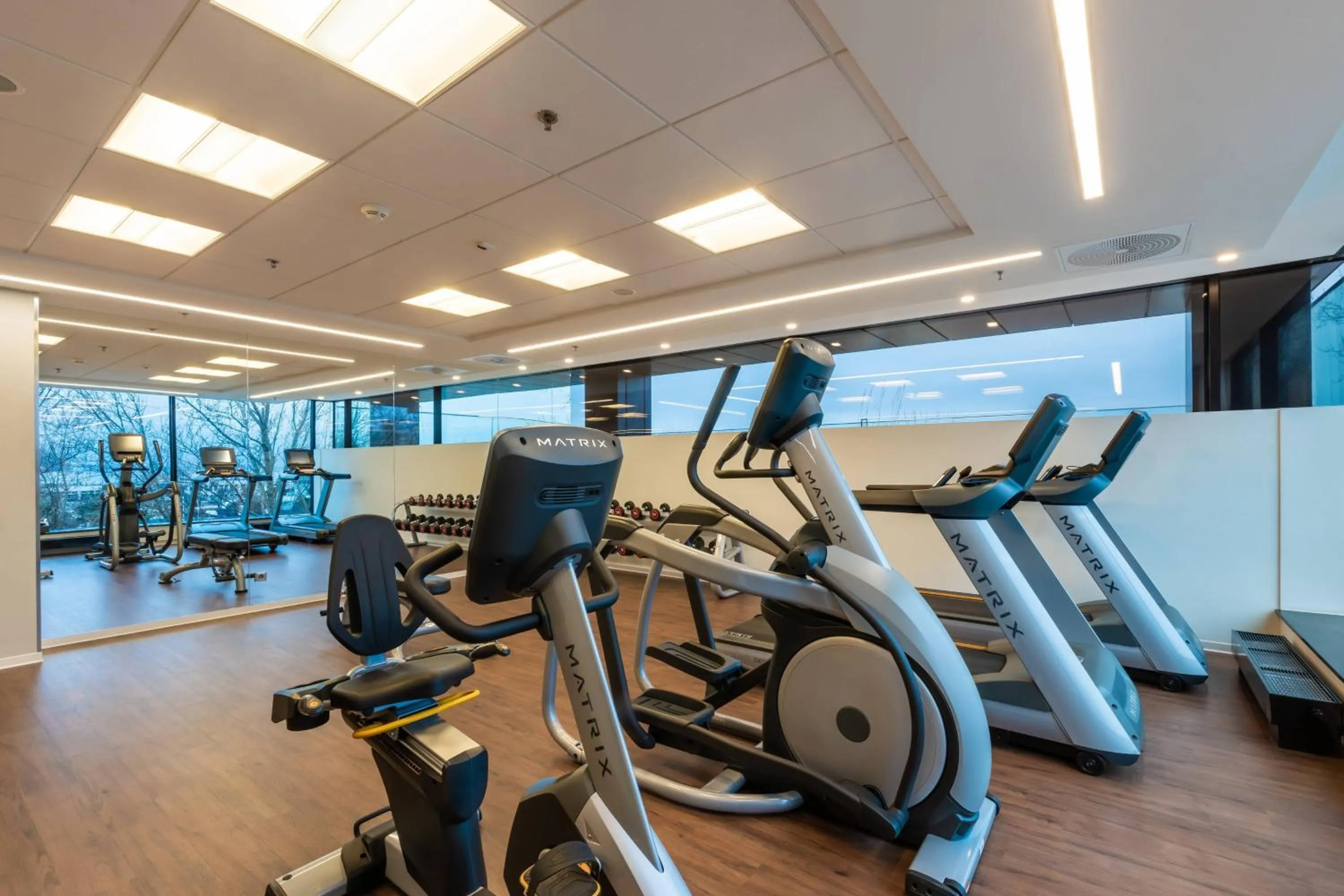 Fitness centre/facilities in Courtyard by Marriott Gdynia Waterfront