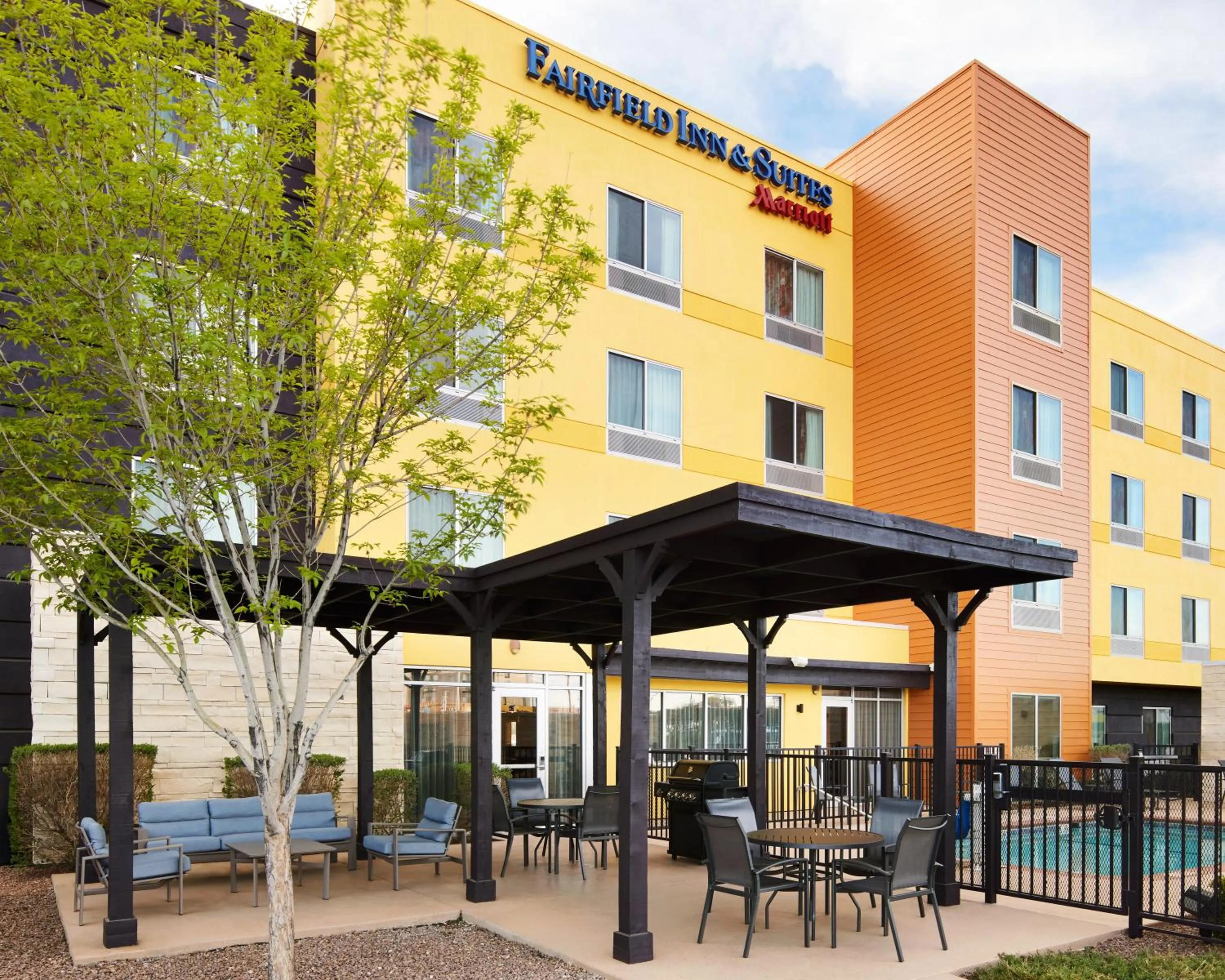 Patio in Fairfield Inn & Suites by Marriott El Paso Airport