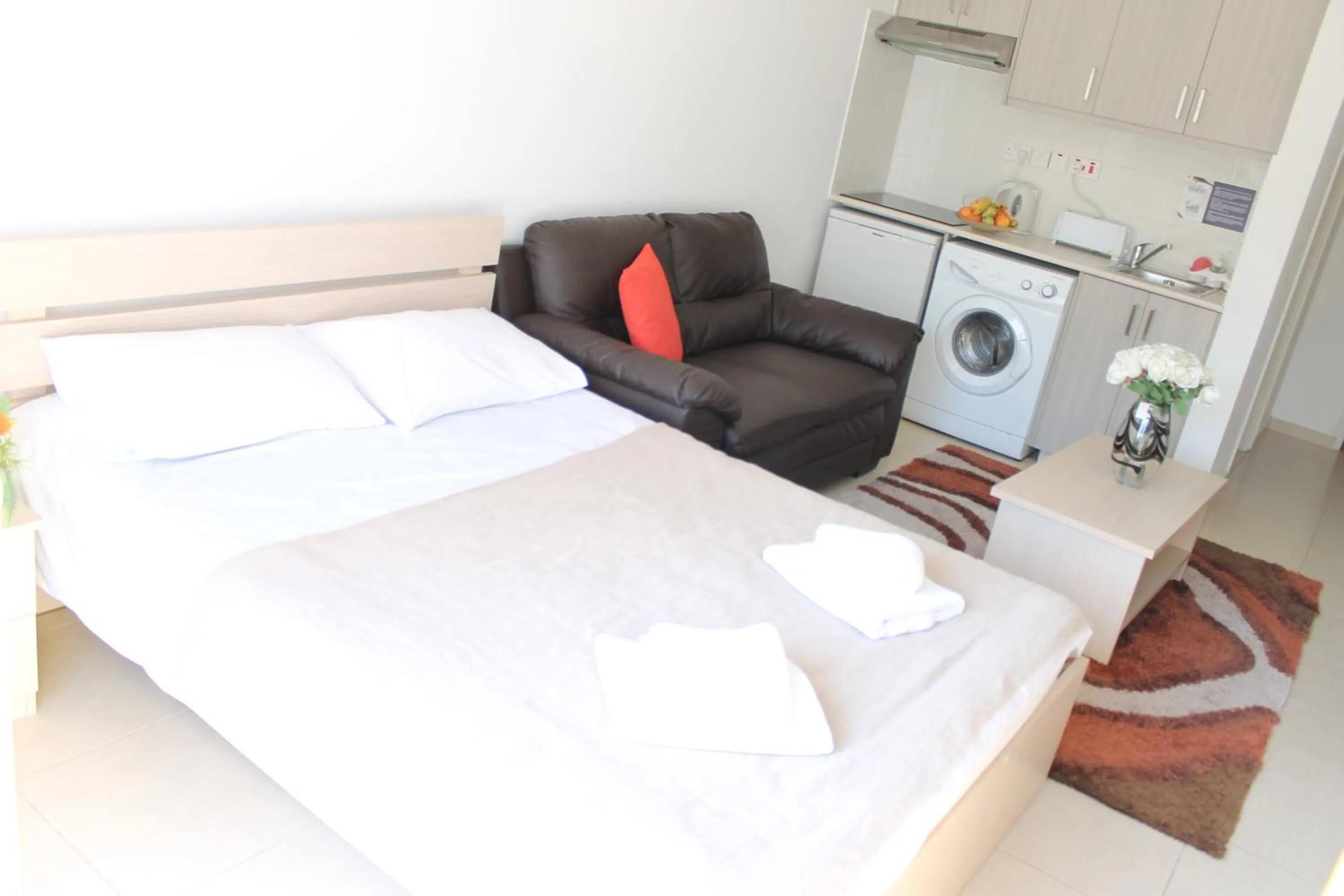 Bed in Tiffany City Apartments