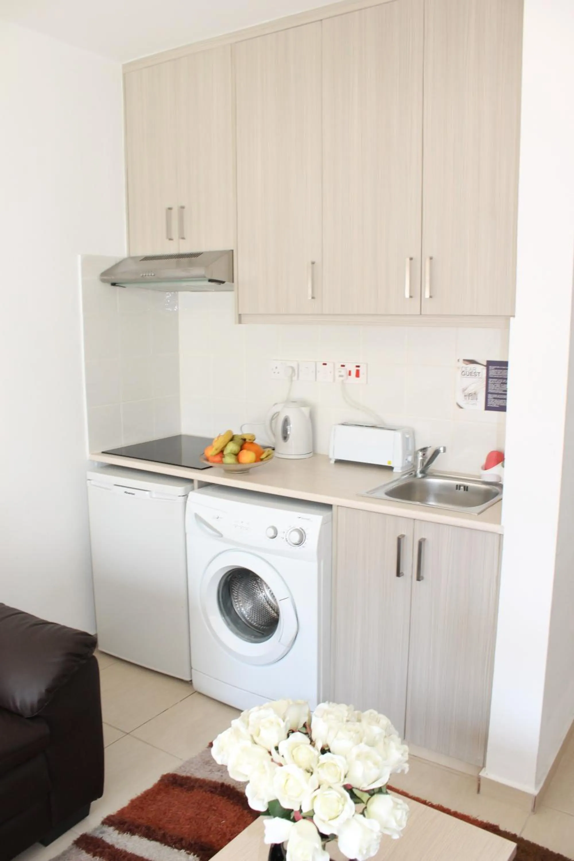 Kitchen or kitchenette in Tiffany City Apartments