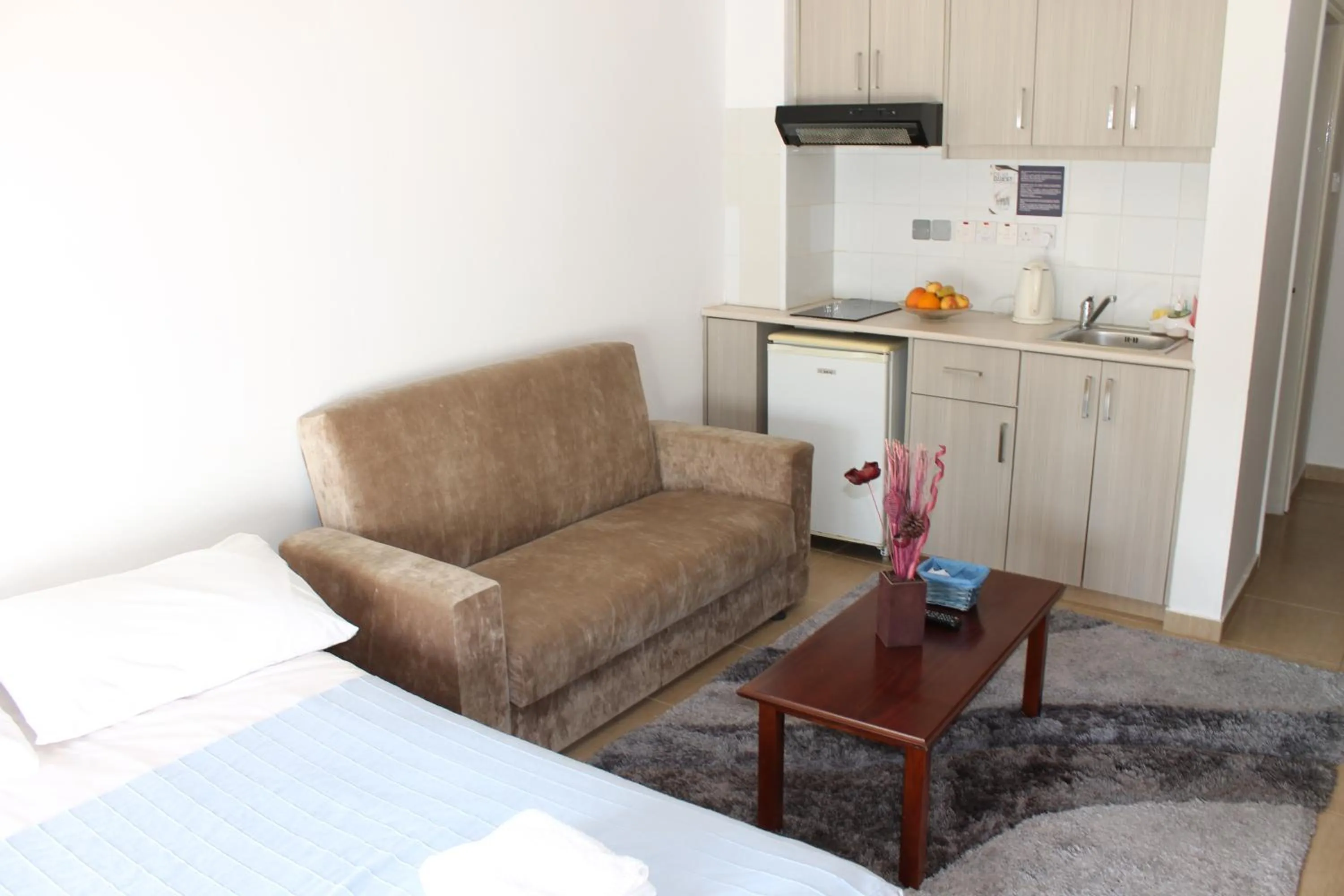 Bed in Tiffany City Apartments