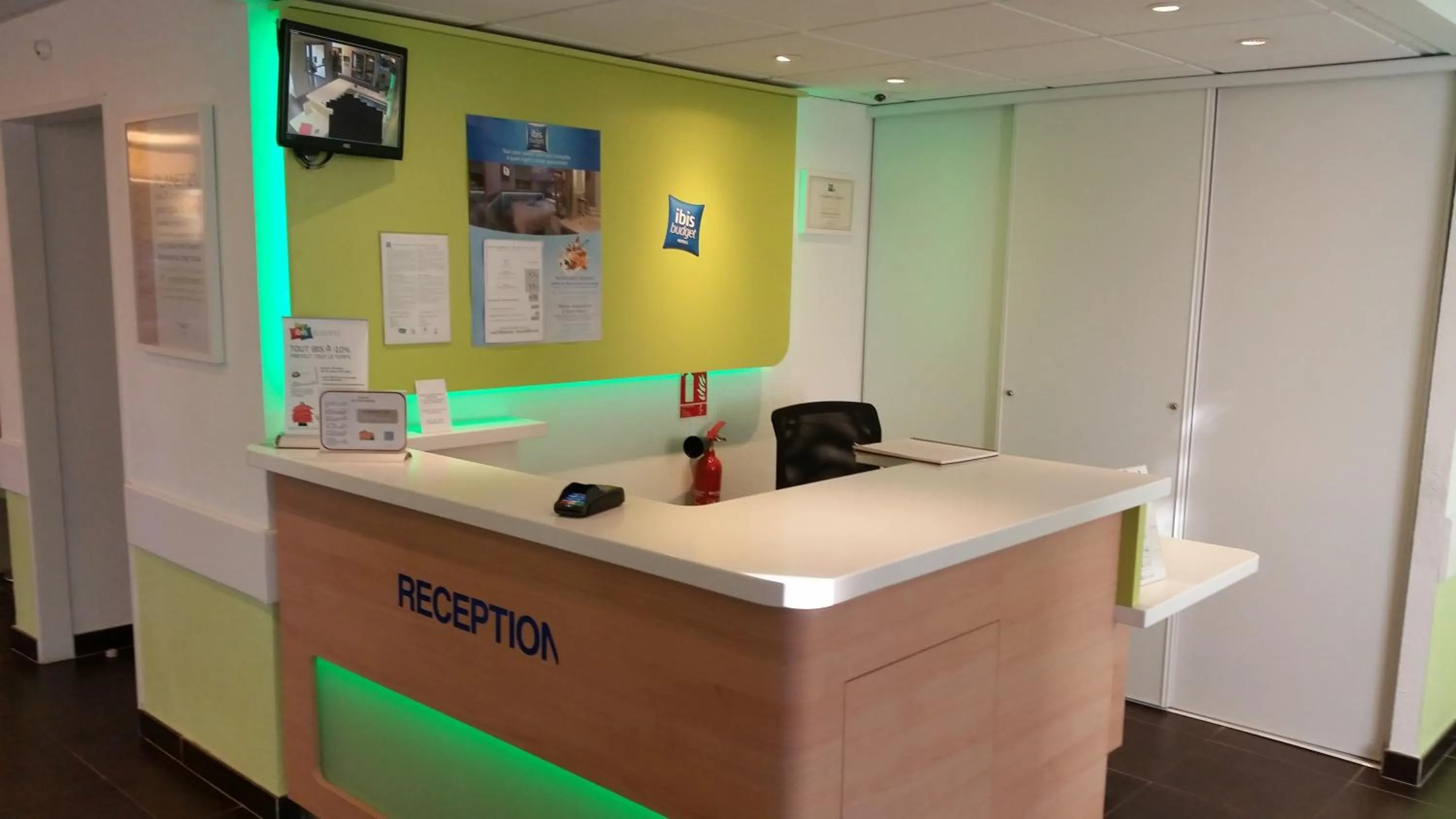 Lobby or reception in Ibis Budget Marseille Est Porte d'Aubagne