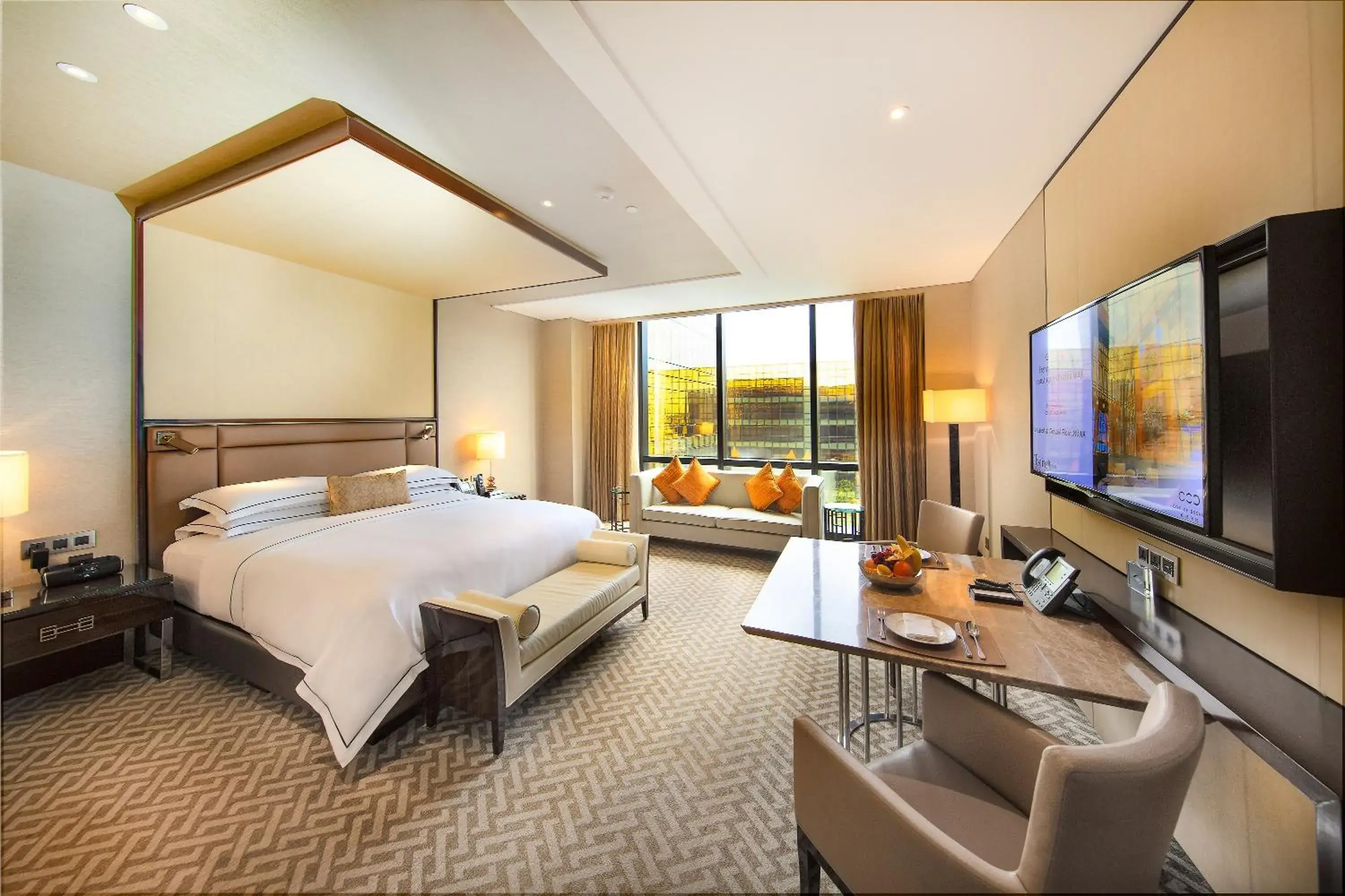 Bedroom, Bed in City Of Dreams - Nüwa Manila Bedroom, Bed in City Of Dreams - Nüwa Manila