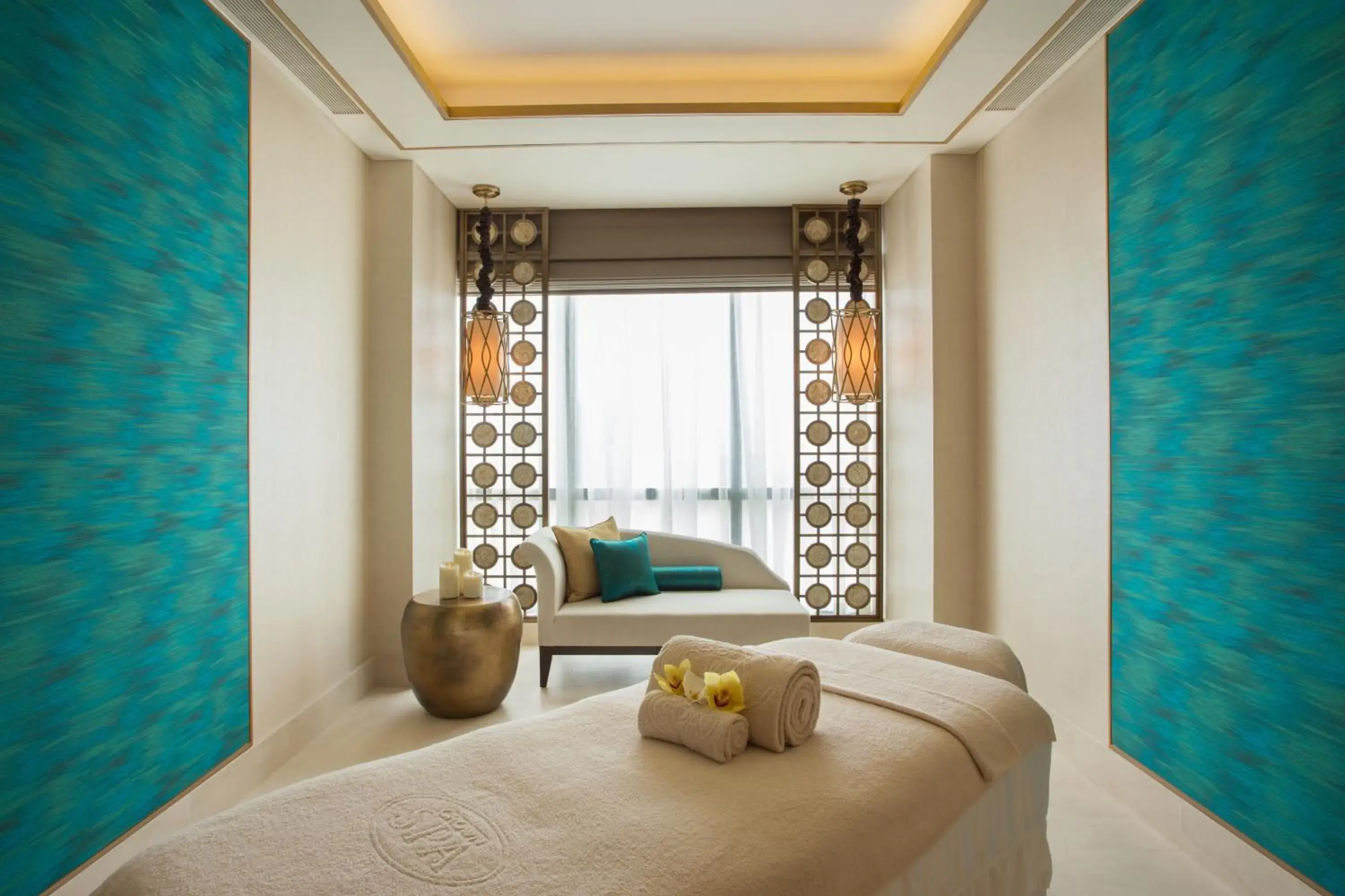 Spa and wellness centre/facilities, Bed in City Of Dreams - Nüwa Manila Spa and wellness centre/facilities, Bed in City Of Dreams - Nüwa Manila