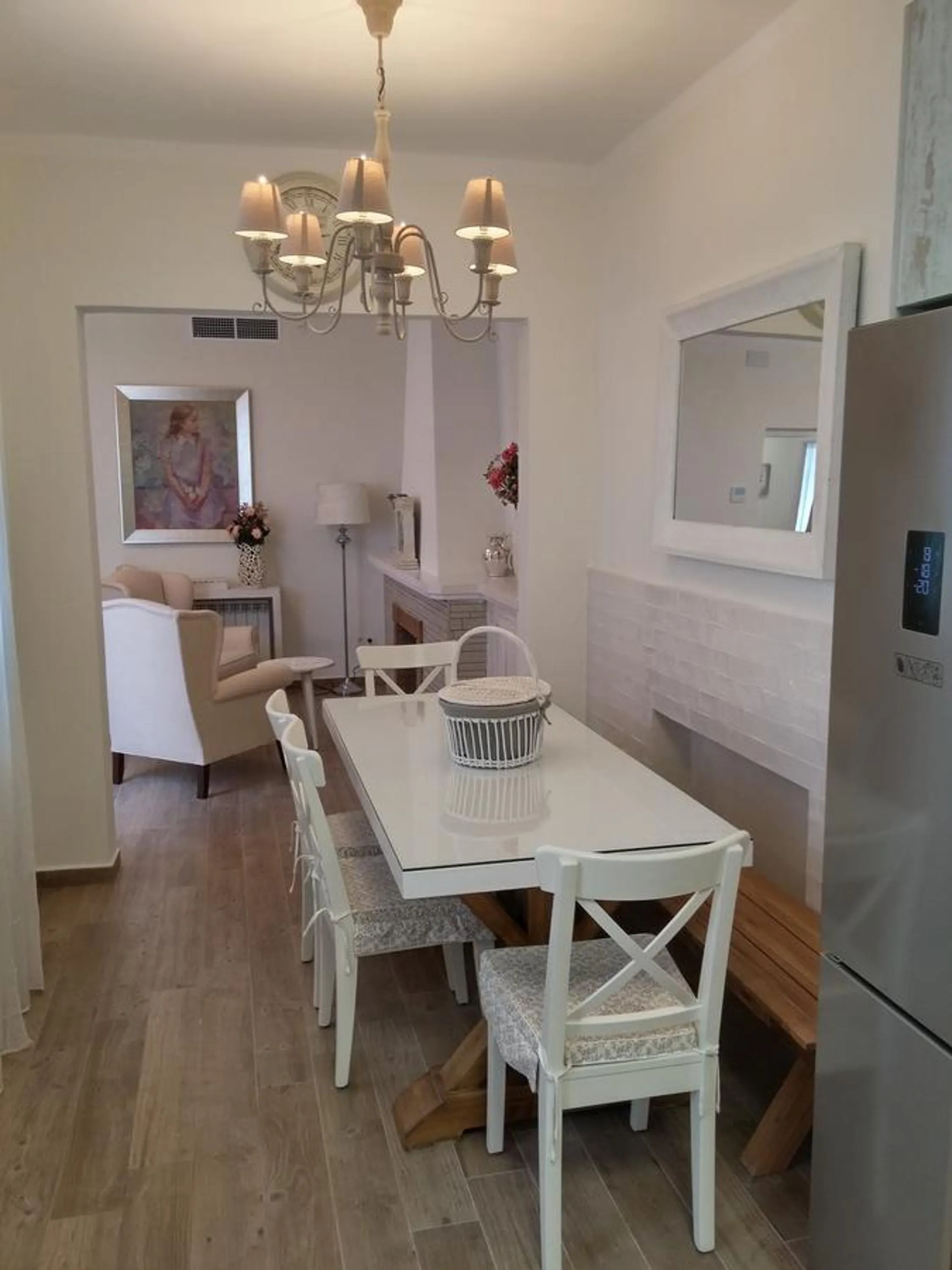 Kitchen or kitchenette in Sitges Centre Mediterranean House- 5 Bedroom, 4 Bathroom, Terrace Courtyard, Private Rooptop Pool