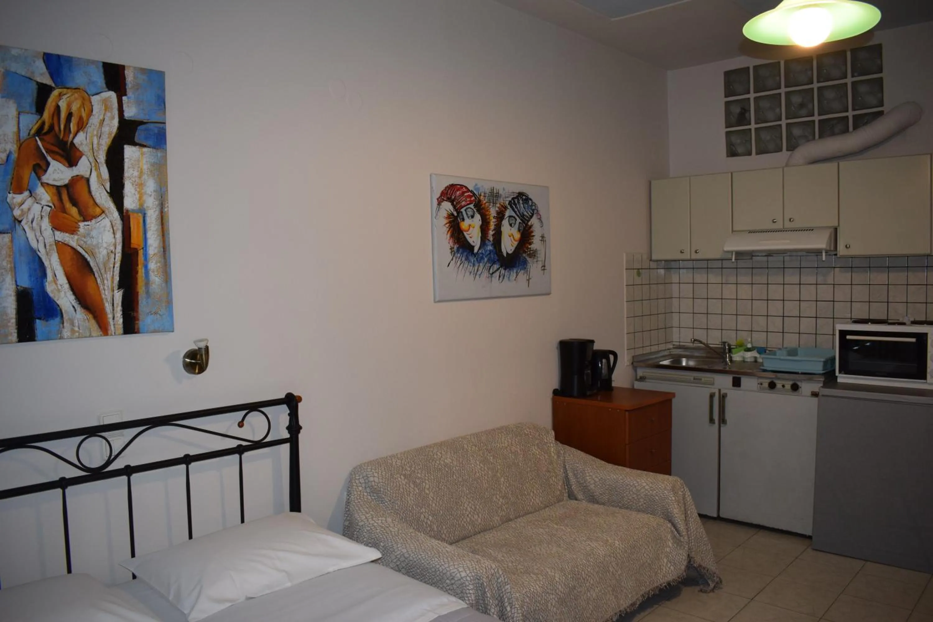 Seating area in Alena Apartments