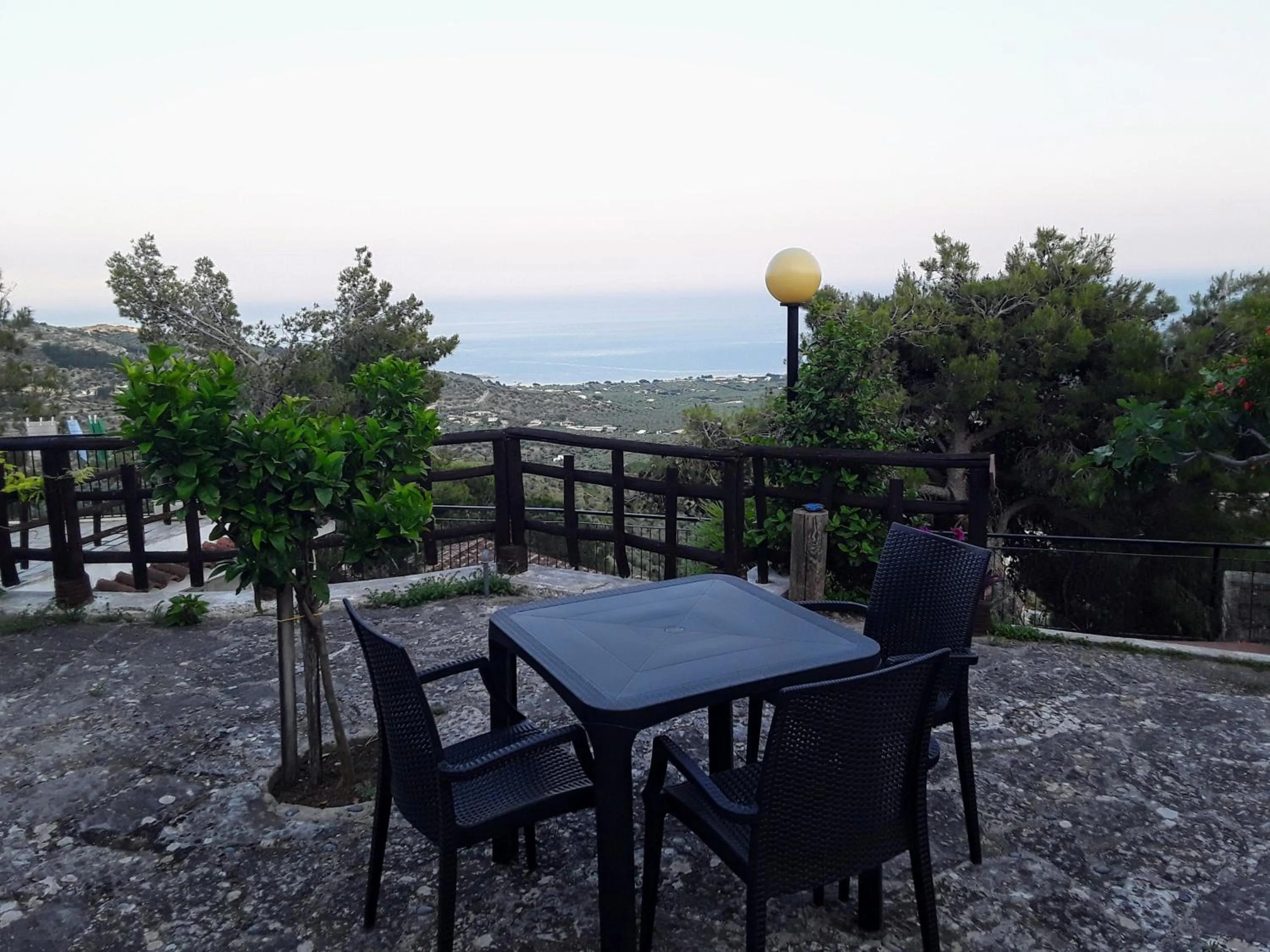 Natural landscape in B&B La Scapola