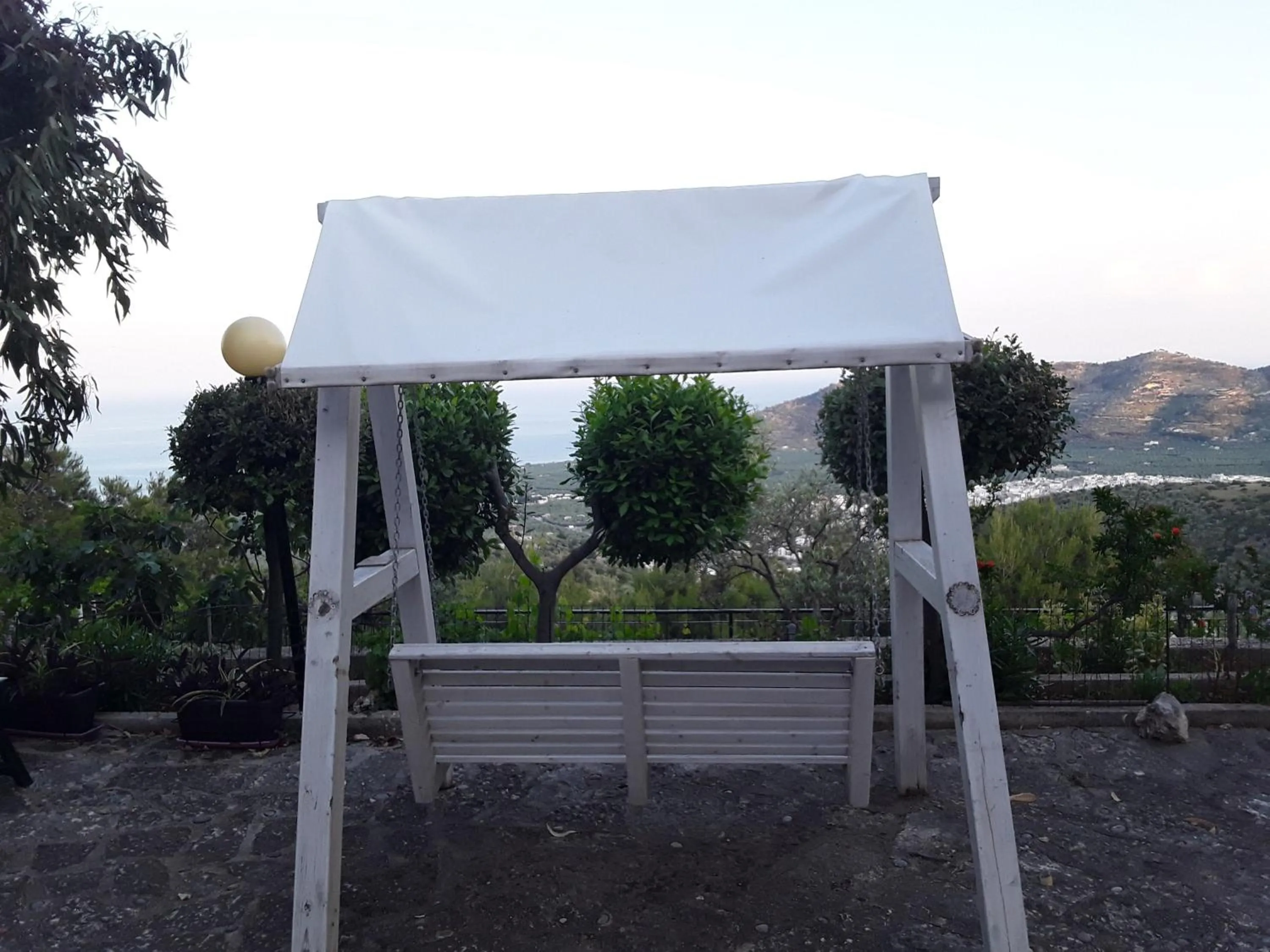 Garden in B&B La Scapola