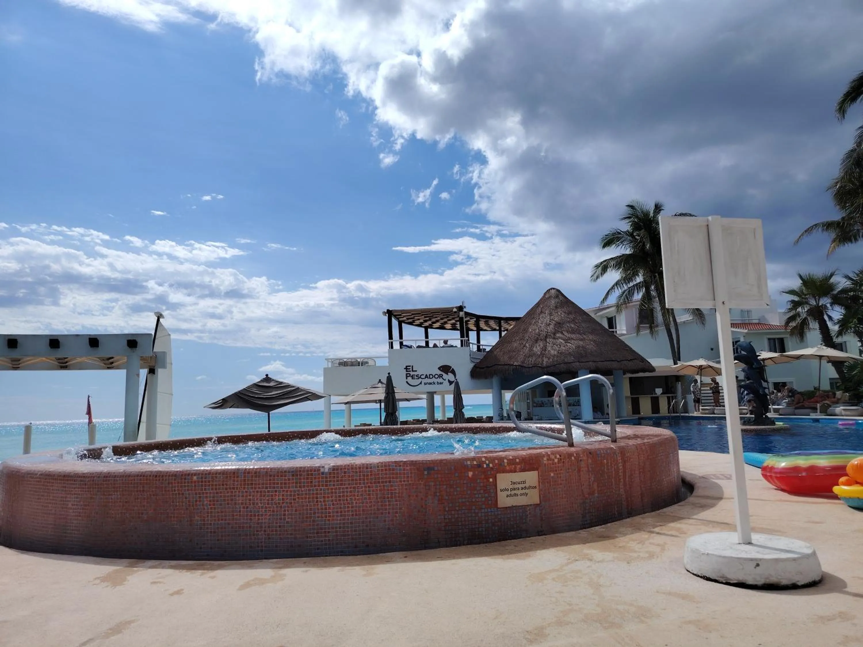 Property building in SUNSET FISHERMEN BEACH & SPA RESORT-Optional All Inclusive- Room 344A-344B-Playacar, Phase 1