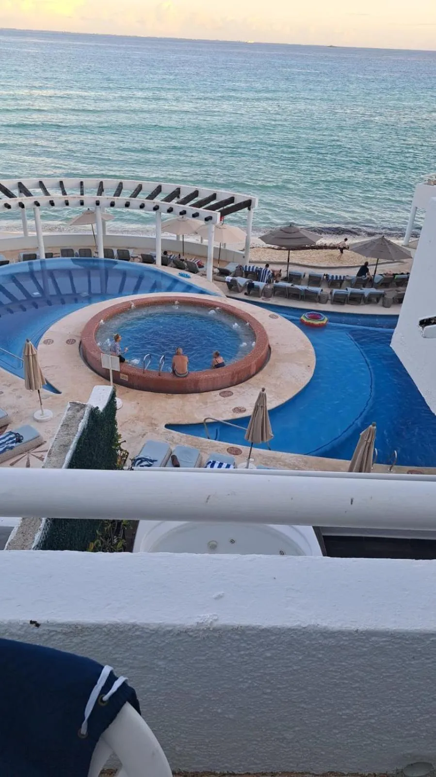 View (from property/room) in SUNSET FISHERMEN BEACH & SPA RESORT-Optional All Inclusive- Room 344A-344B-Playacar, Phase 1