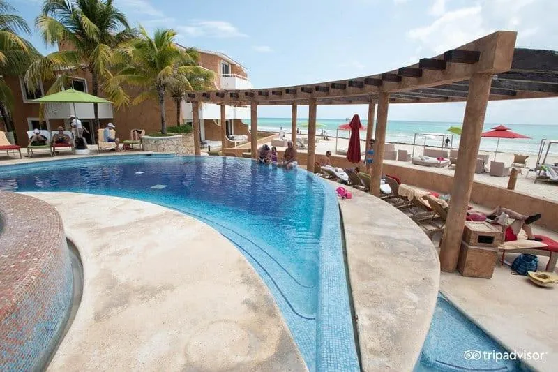 Beach in SUNSET FISHERMEN BEACH & SPA RESORT-Optional All Inclusive- Room 344A-344B-Playacar, Phase 1