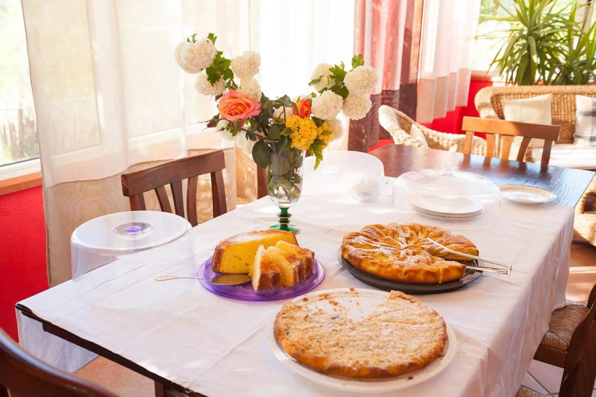 Food and drinks in B&B Cuoreverde Pollino