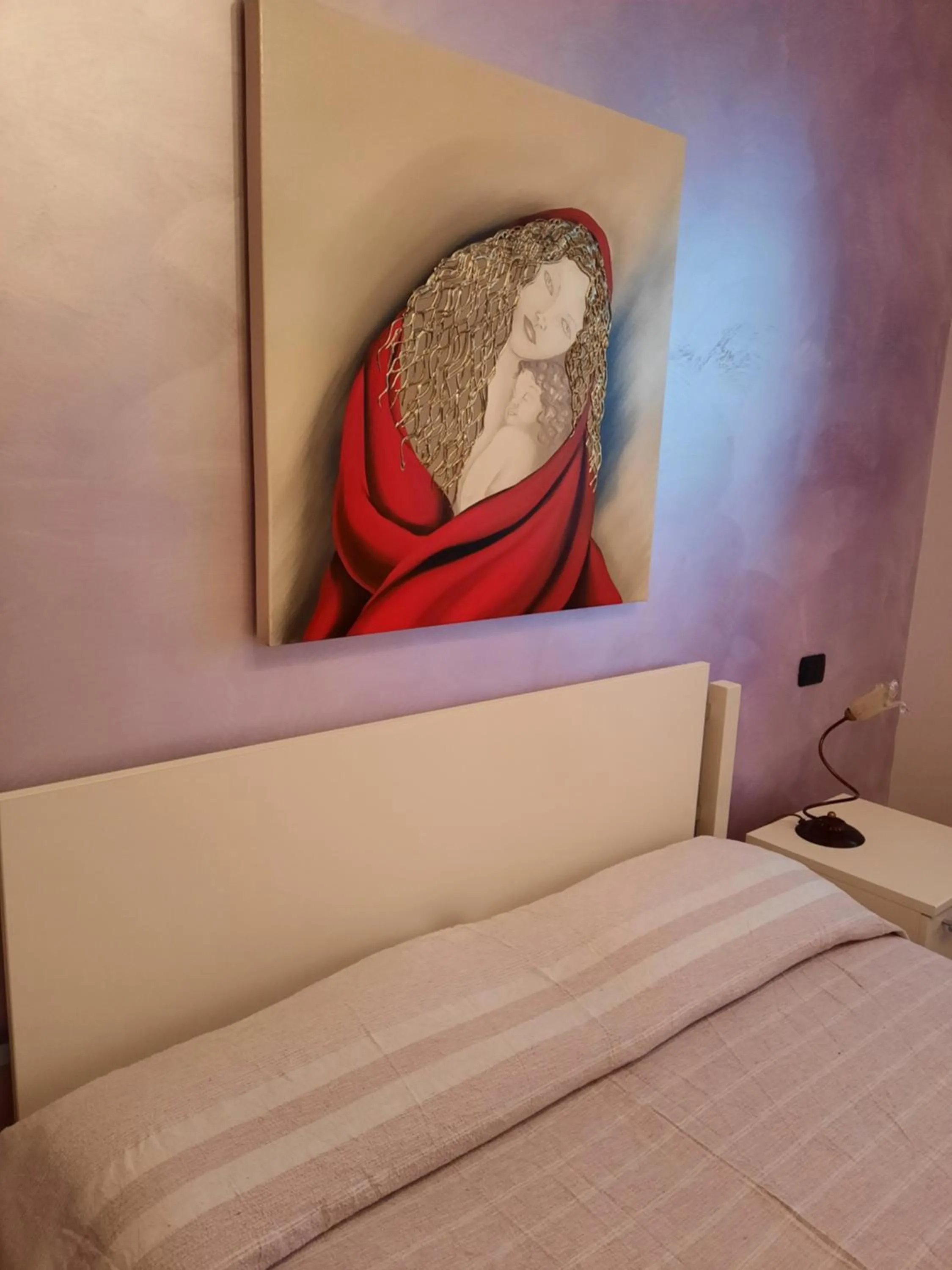 Decorative detail, Bed in B&B Cuoreverde Pollino