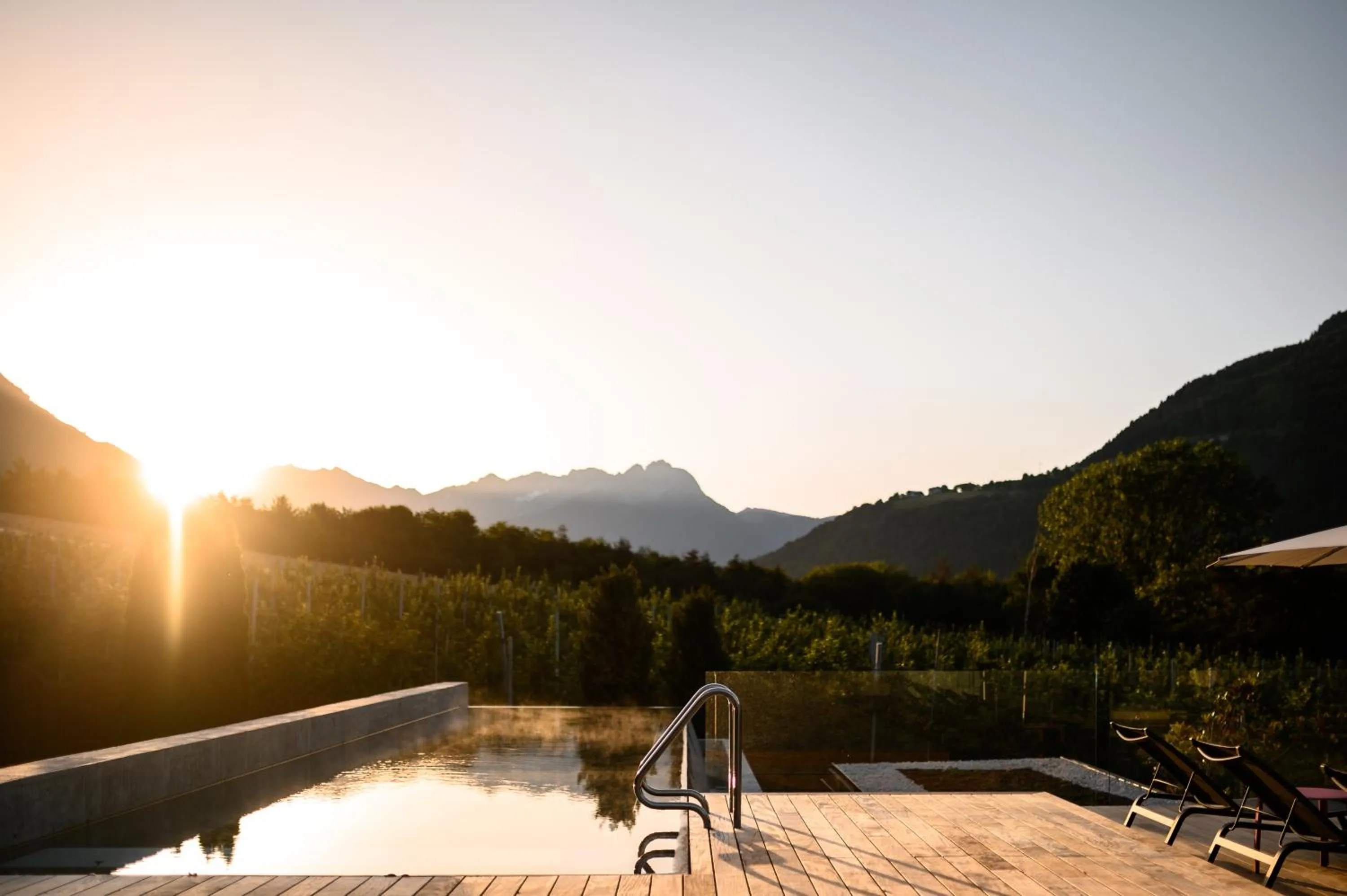 Swimming pool in Design Hotel Tyrol